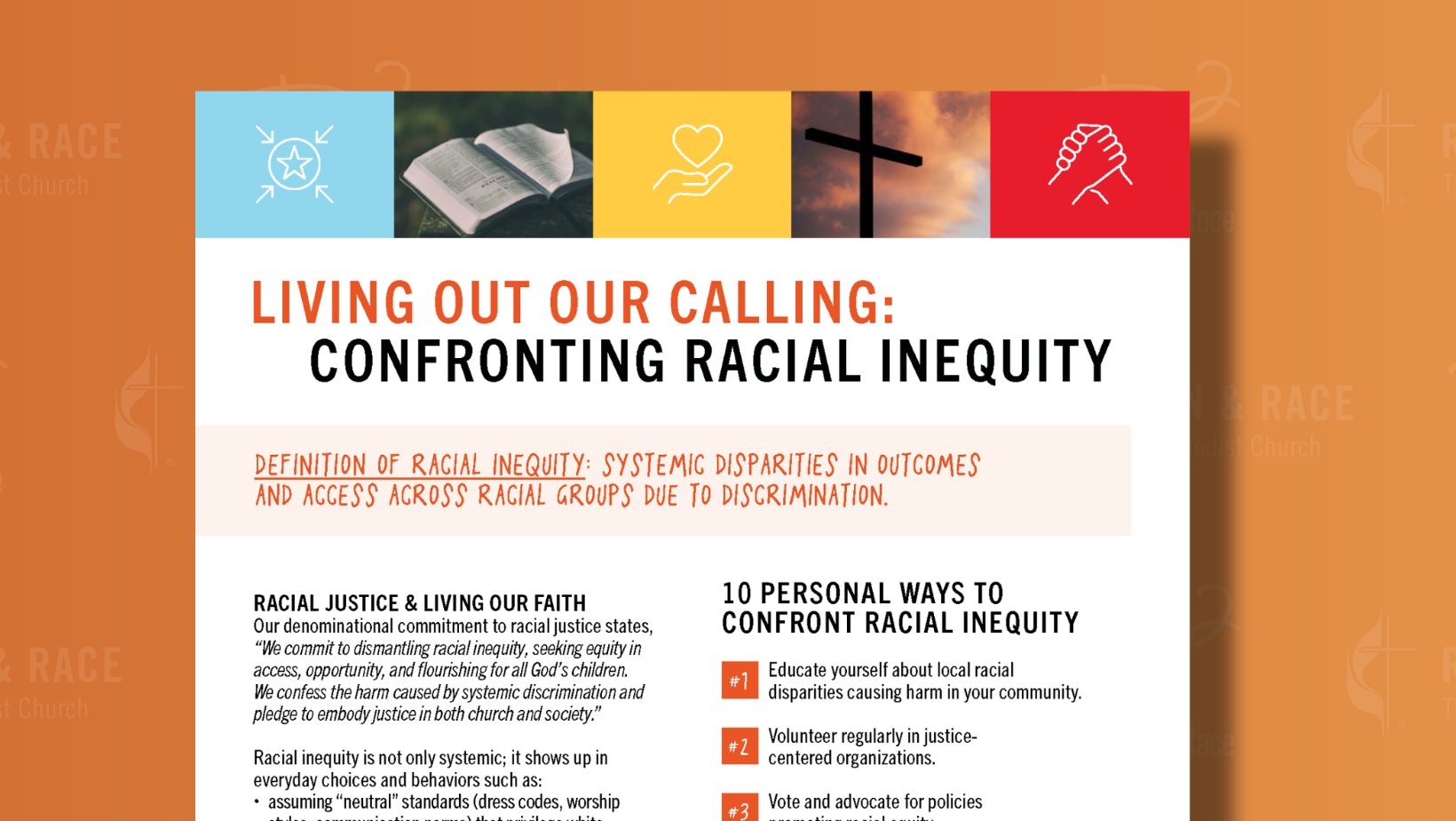 Living Out Our Calling: Confronting Racial Inequity