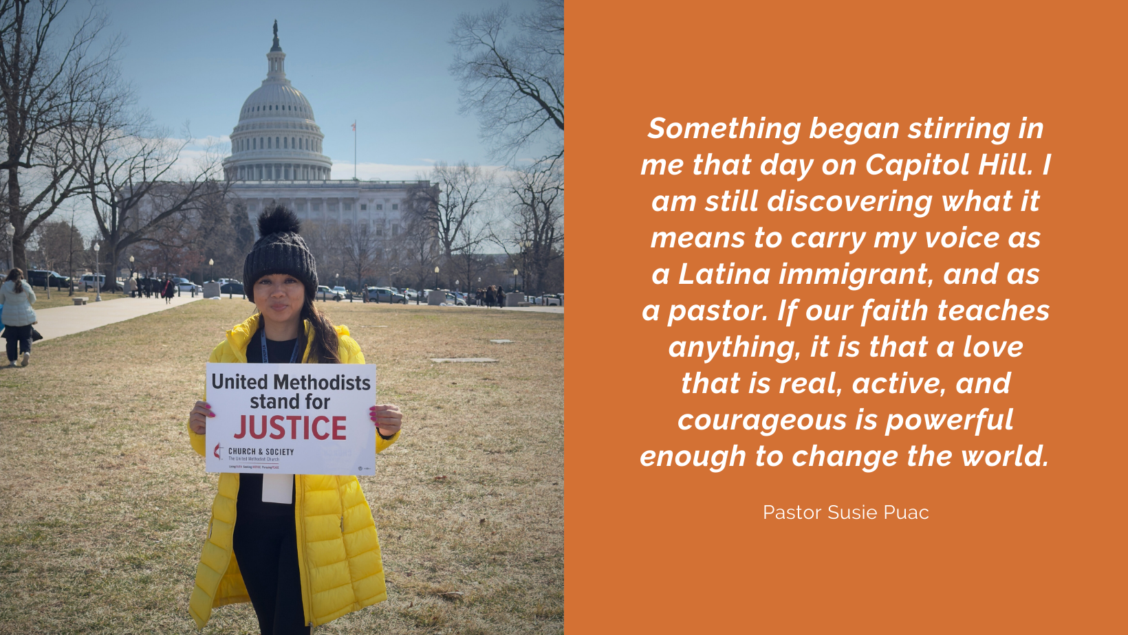 My Heart Was Warmed on Capitol Hill