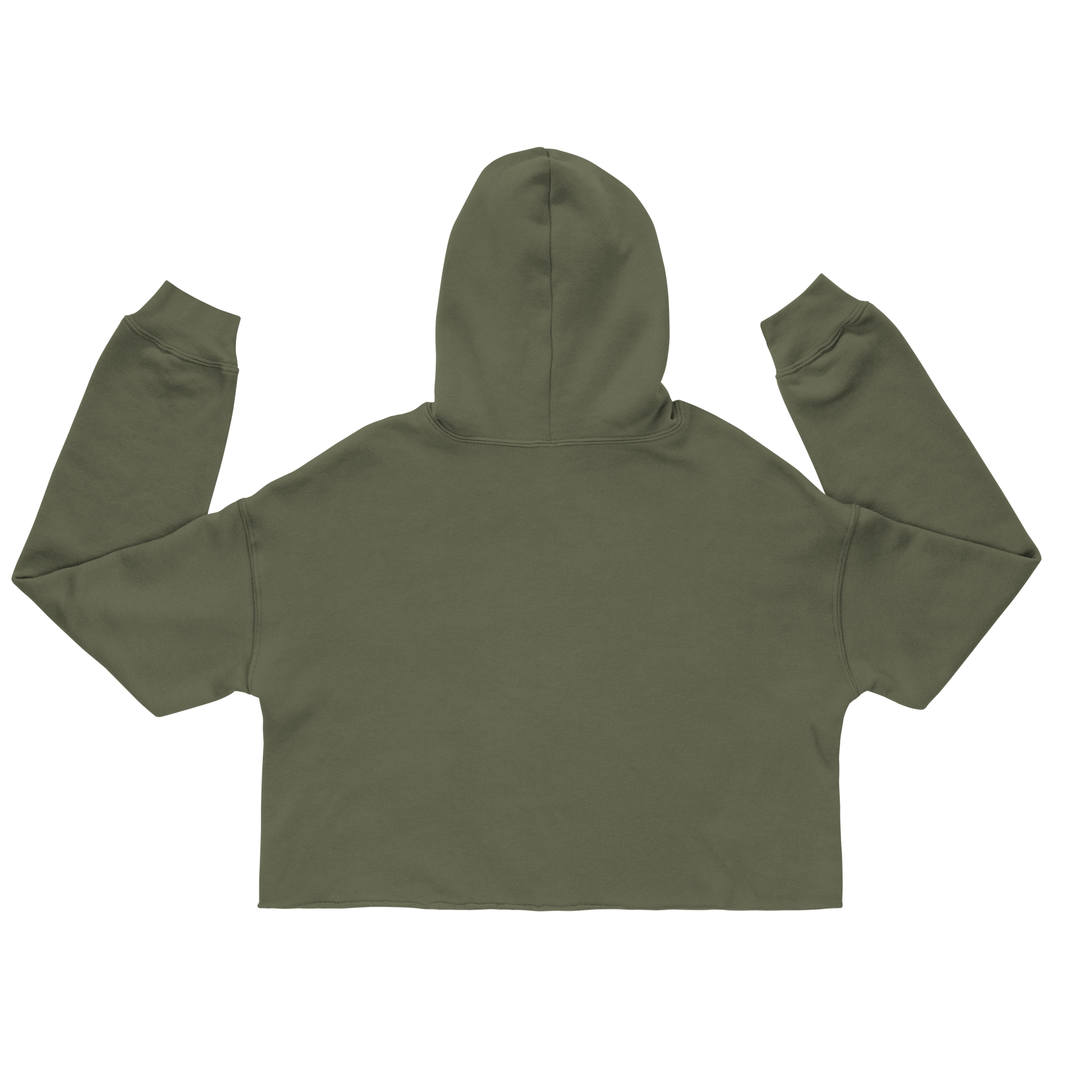 womens-cropped-hoodie-military-green-back-69aa07aa6e795.png