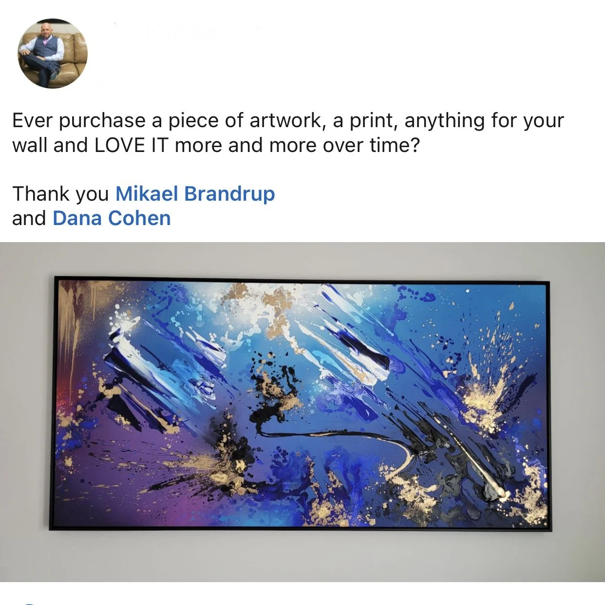 "EVER PURCHASE A PIECE OF ARTWORK...AND LOVE IT MORE & MORE OVER TIME?" 
- PRIVATE COLLECTOR | ART ACQUISITION & ADVISORY