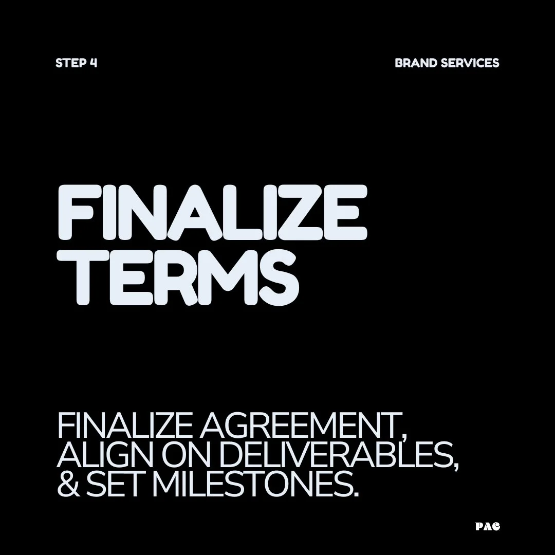 BRAND SERVICES - HOW IT WORKS - STEP 4