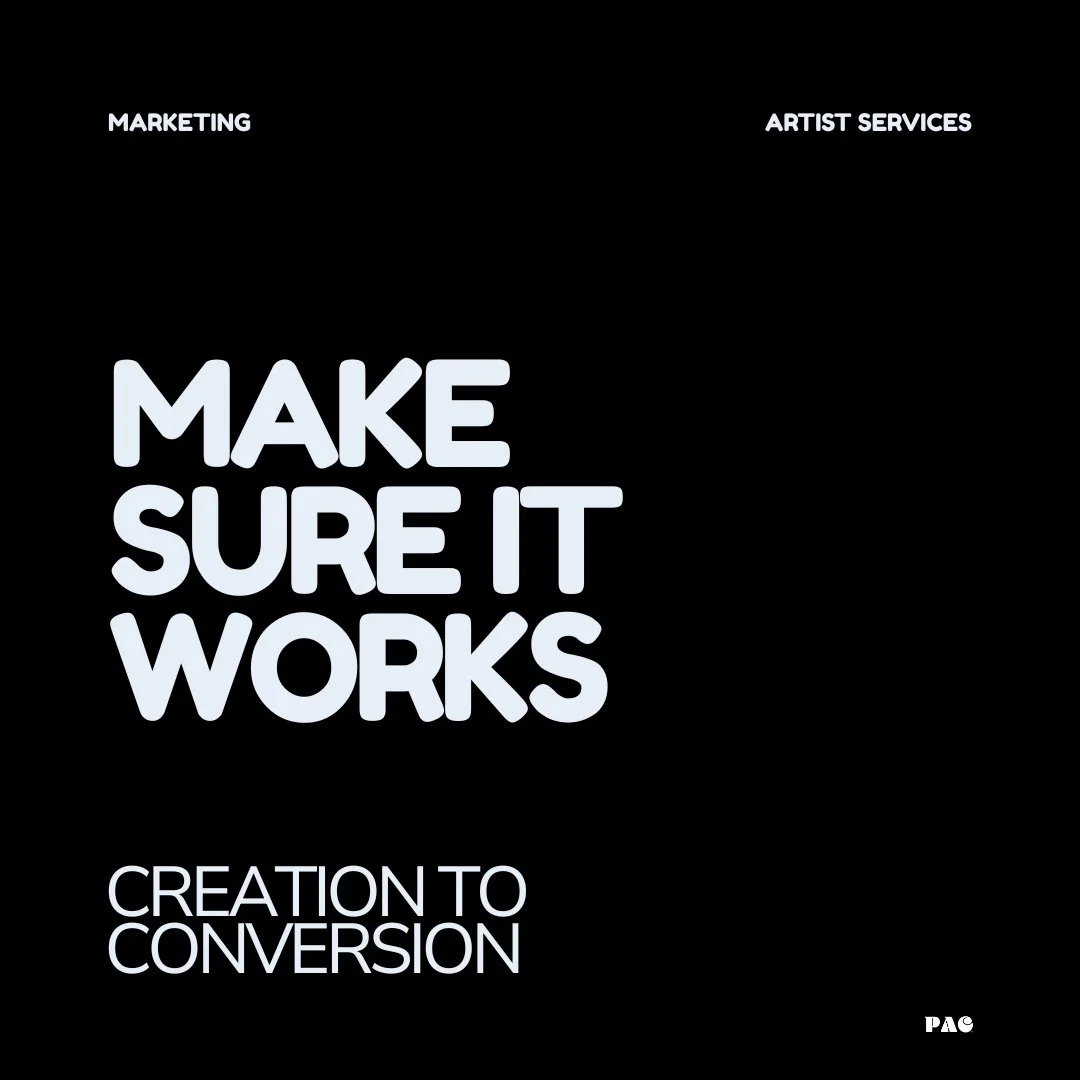 Marketing and discoverability services for artists including websites, branding, content strategy, SEO, and exhibition marketing.