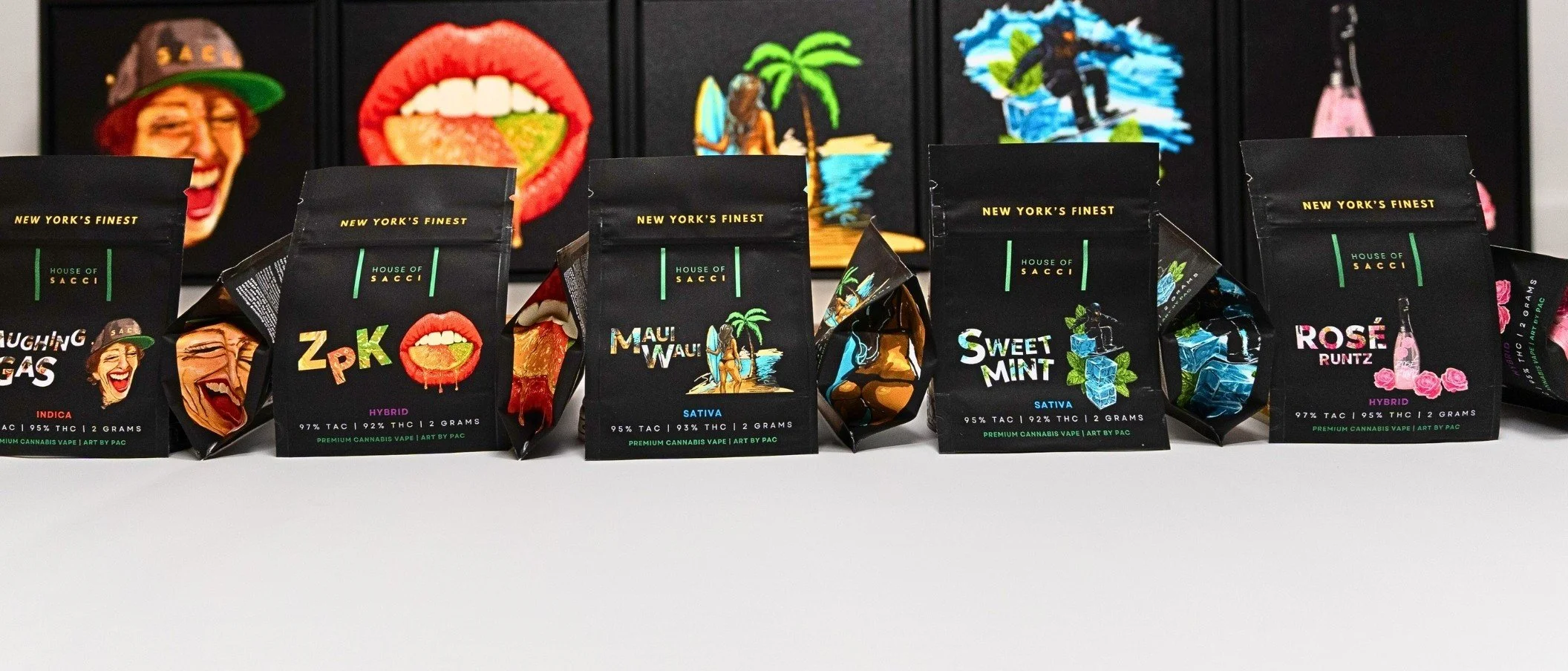 HOUSE OF SACCI X PRIVATE ART CONSULTING

When art is integrated thoughtfully, packaging becomes more than just the container; it tells the full story. 