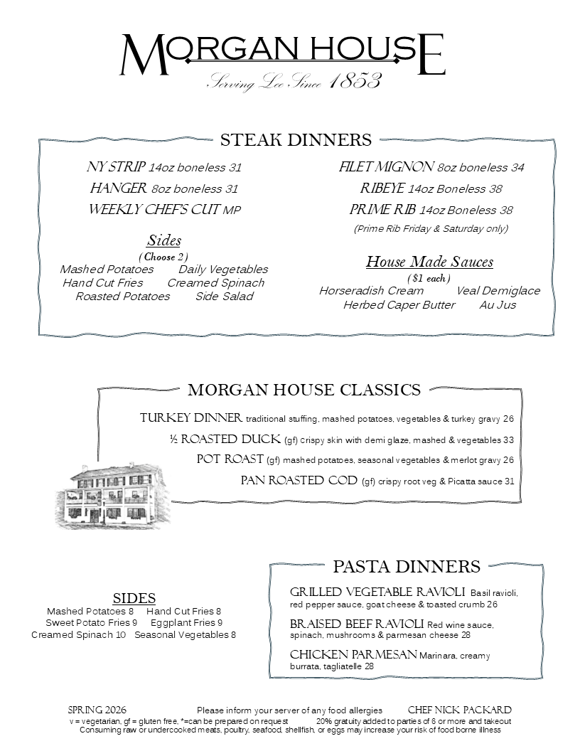 Dinein — Morgan House