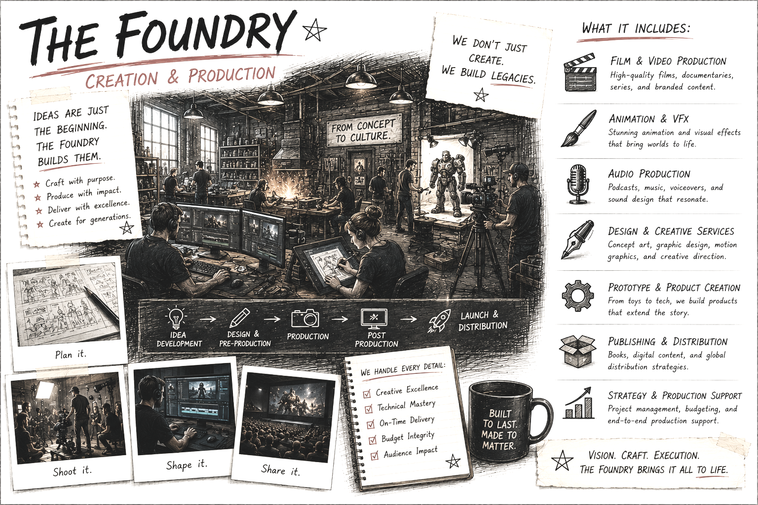 THE FOUNDRY | Creation & Production