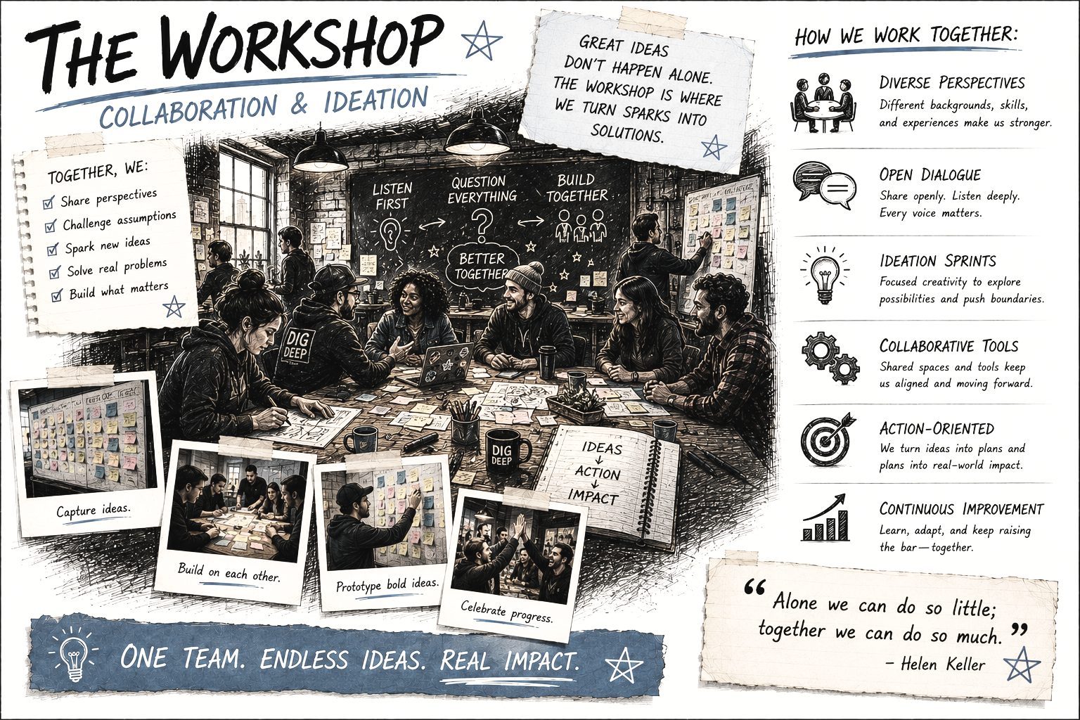 THE WORKSHOP | Collaboration & Ideation