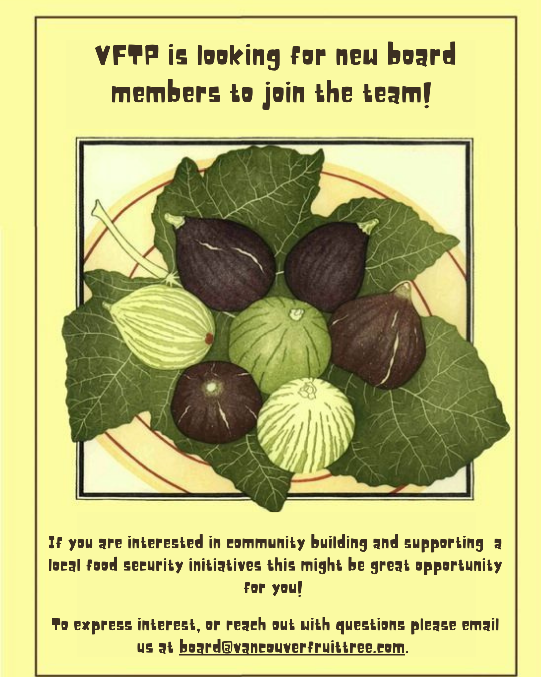 Recruiting New Board Members ! 