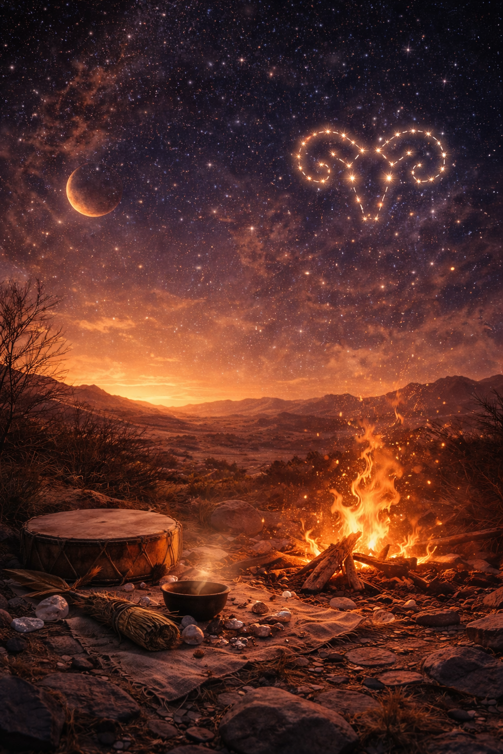 Aries New Moon- self restoration