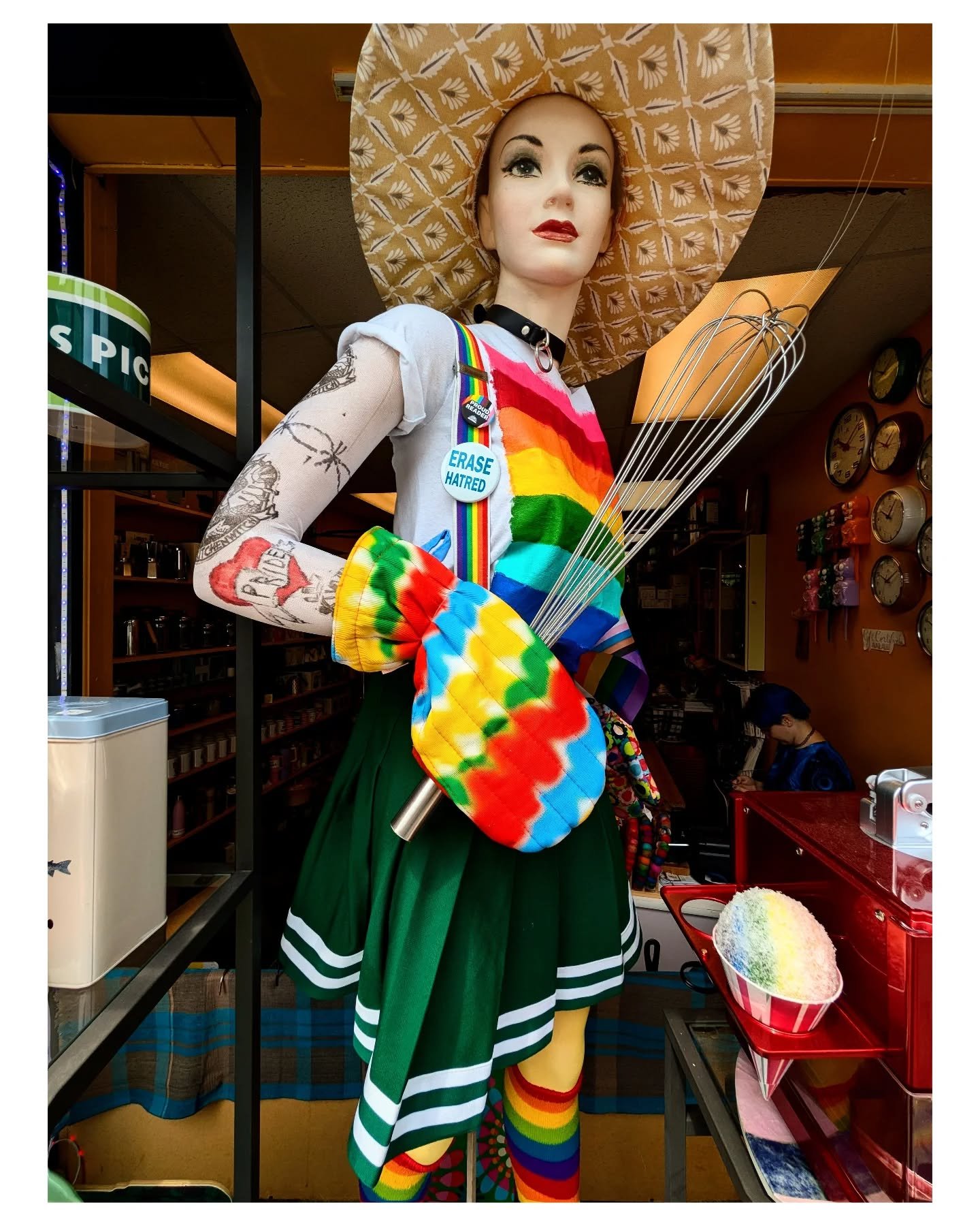 Pride all the time at Kitchenwitch, but especially this month. Love ya JP!!! Keep it colorful, keep it weird.