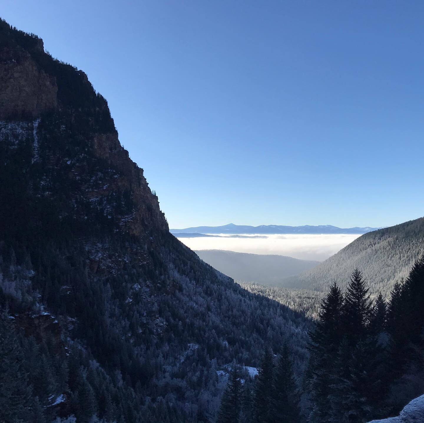 Misty Mission Mountains. Grateful to be permitted access to CSKT tribal land.