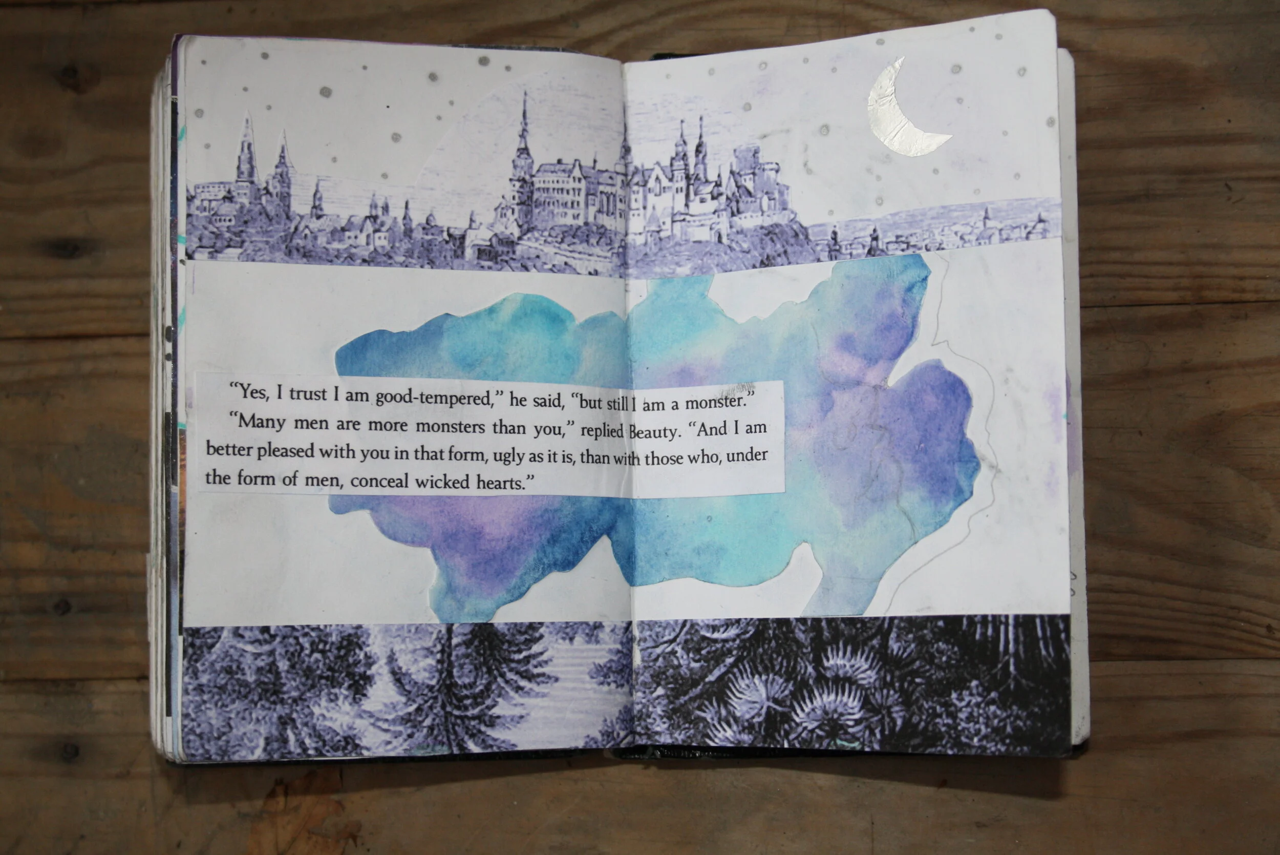 both a woman and a beast