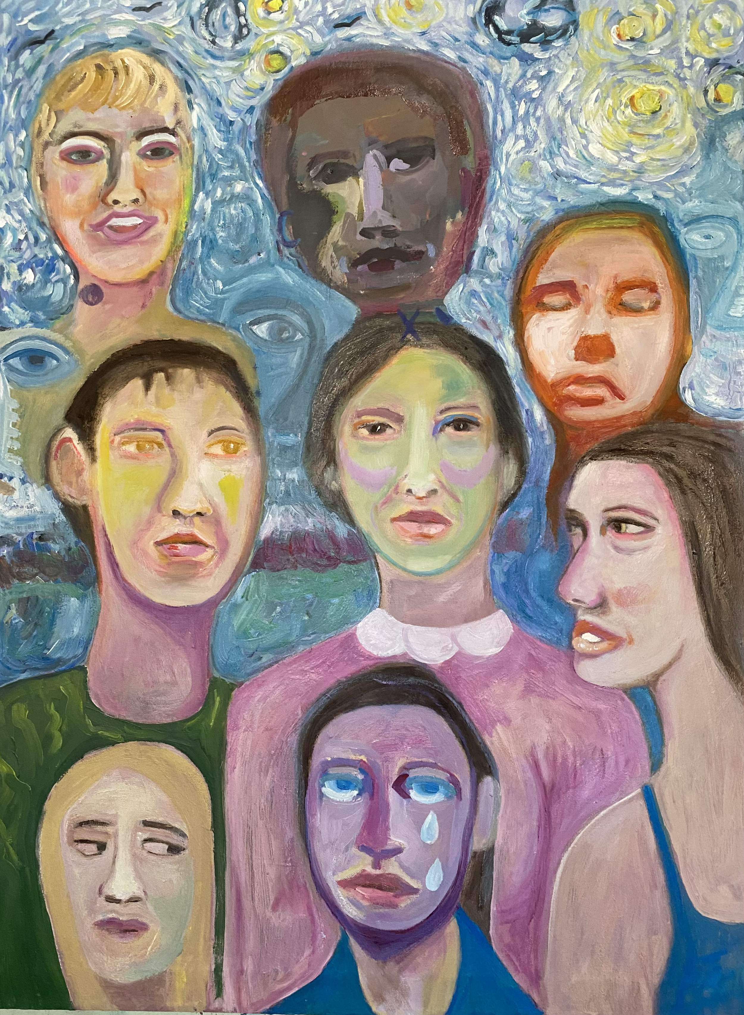 Shared Atmosphere of Women #1 - 40" x 30" 