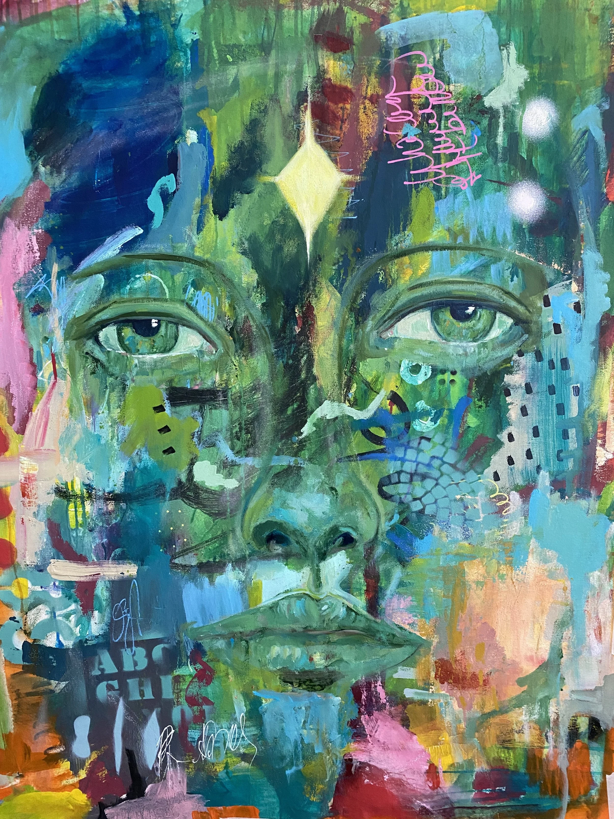 Anima 37" x 30" Acrylic on Canvas