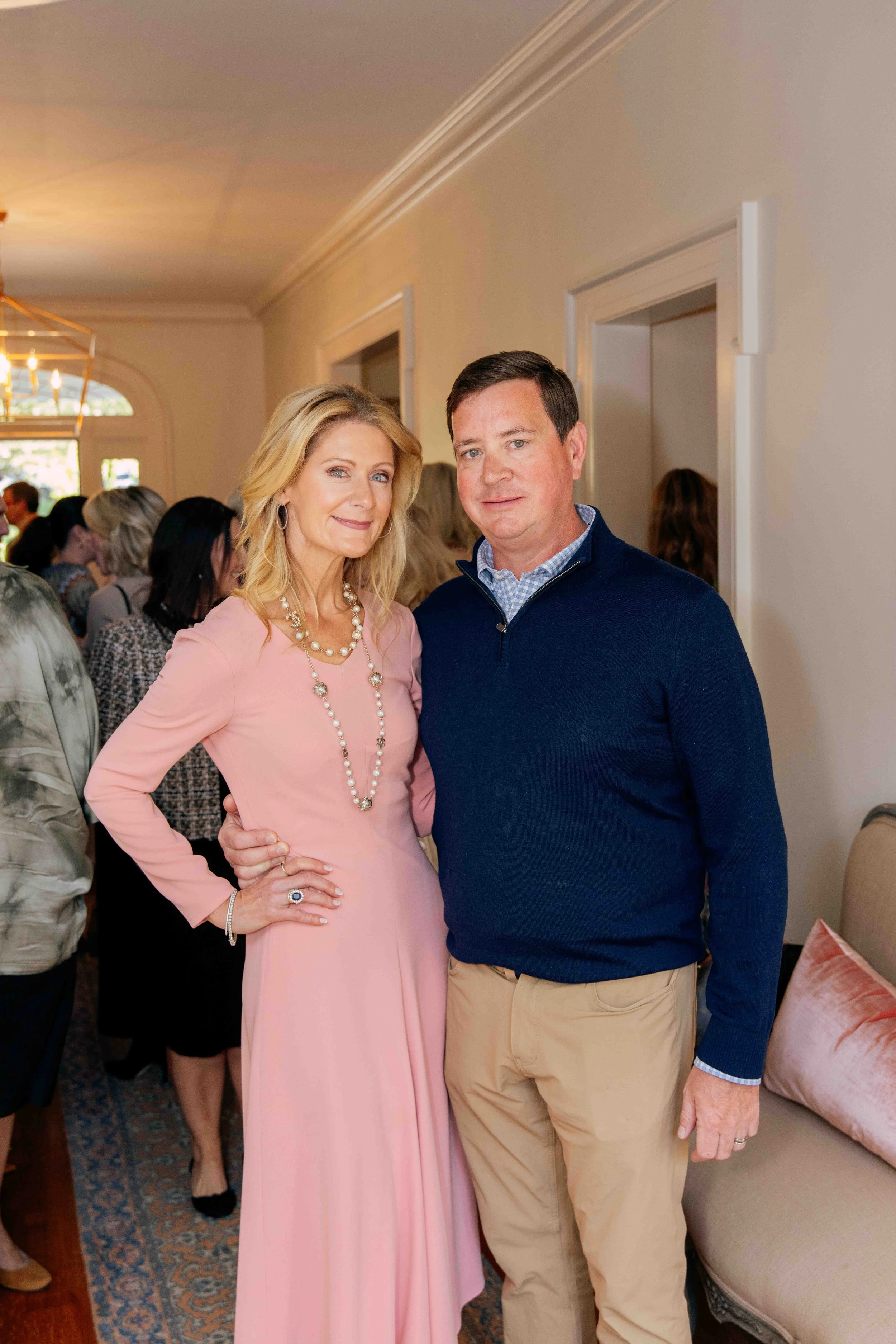 Kickoff Hosts Mary Morgan and Paul Ketchel.JPG