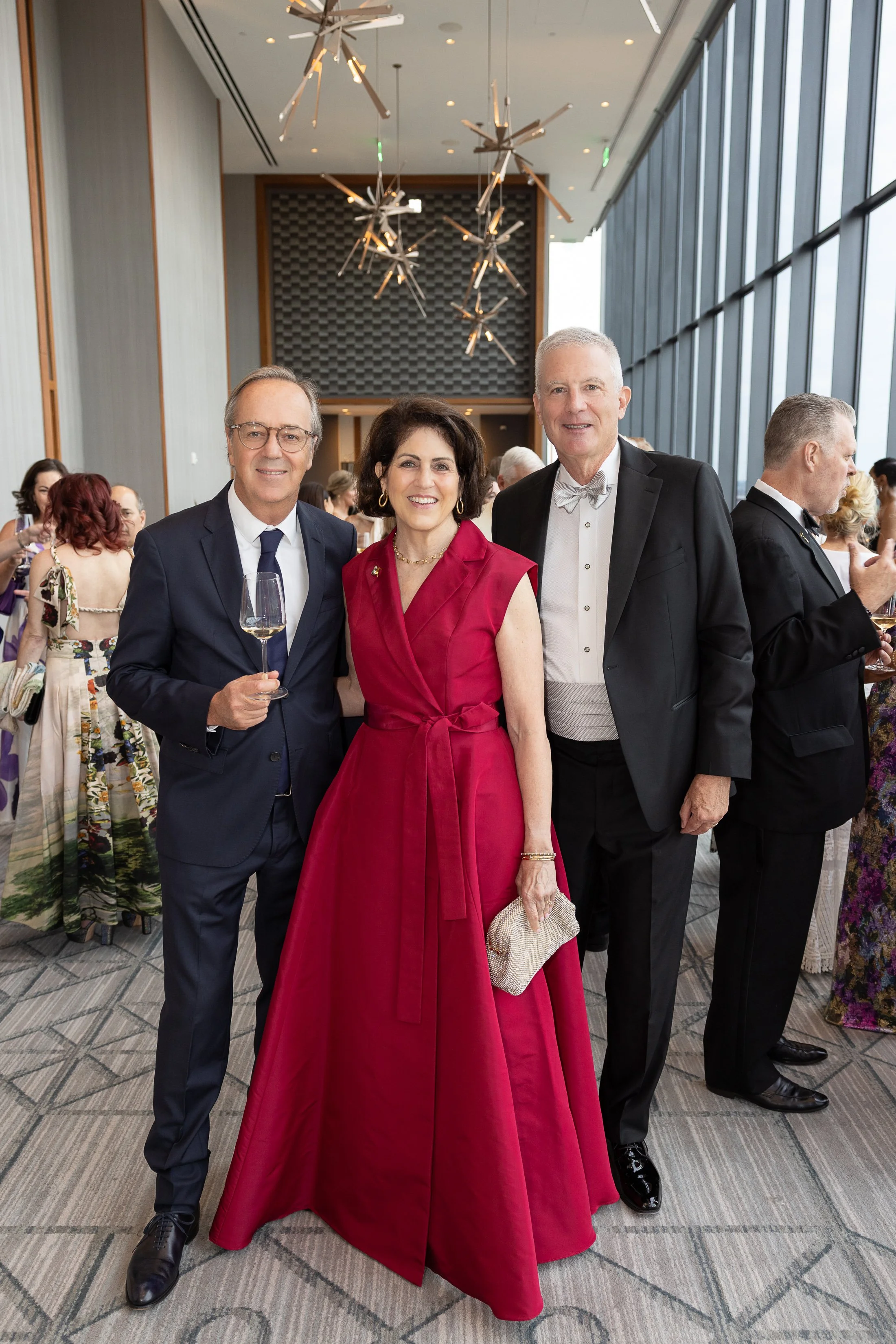 Frédéric Rouzaud, Nancy and Mark Peacock.jpg