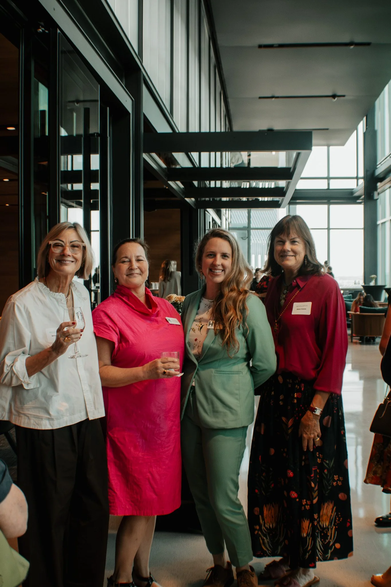 Betsy Taylor, Harpeth Conservancy Director of Development Tina Shaw-Cox, Grace Stranch, Elena Graves.jpg