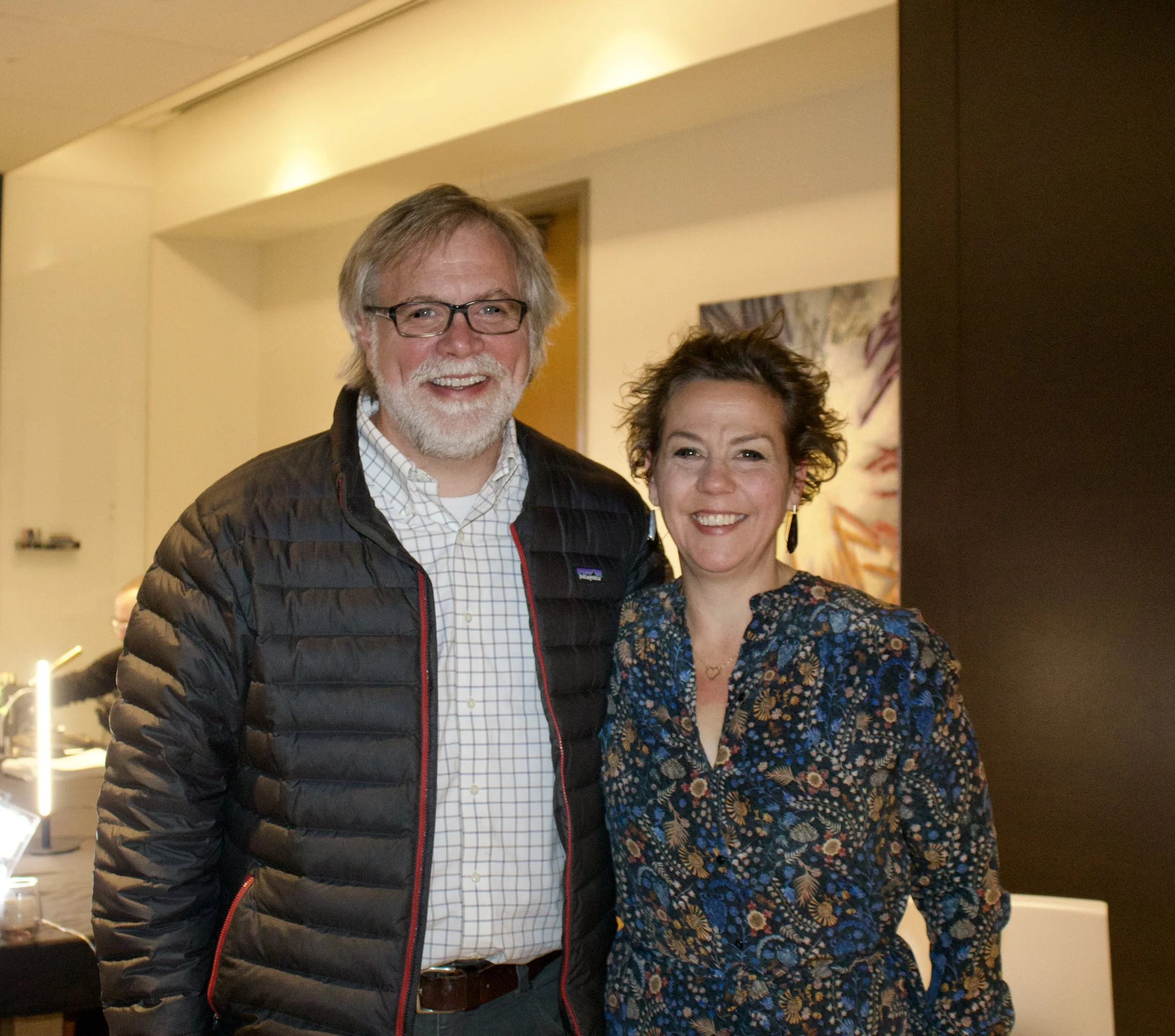 Trip Hereford, AHA Executive Director Annie Thornhill.jpeg