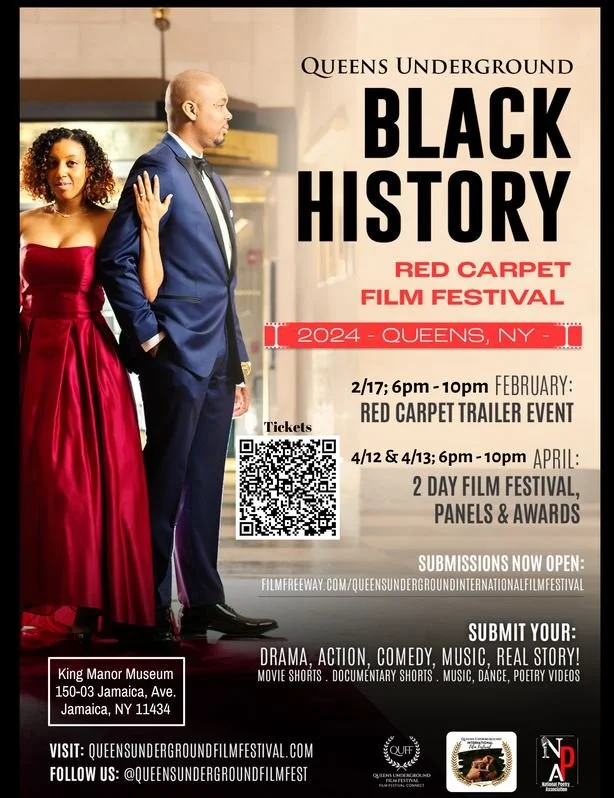 Queens Underground Red Carpet Black History Film Festival Opening Night