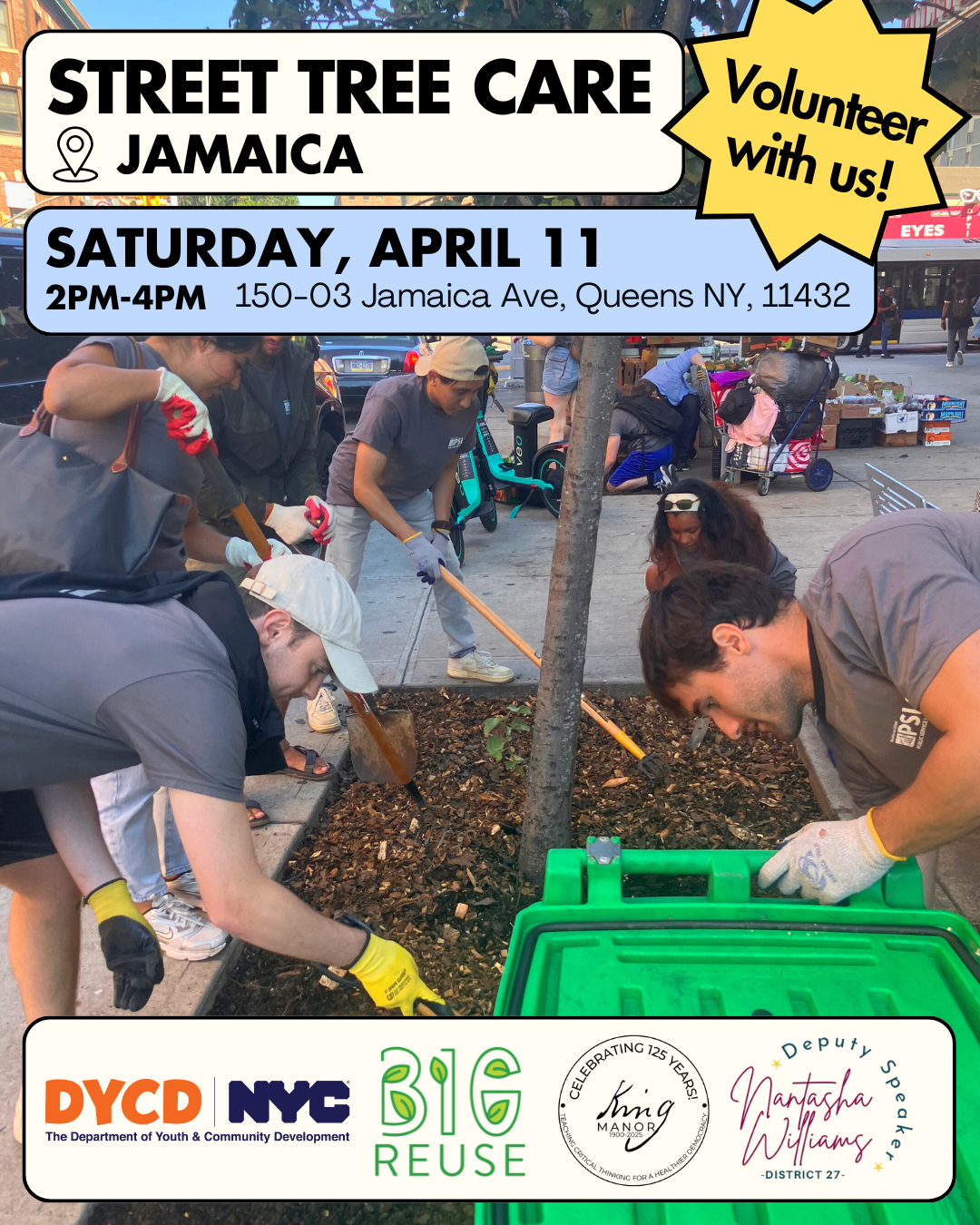 Hands On History: Street Tree Care with the Big Reuse