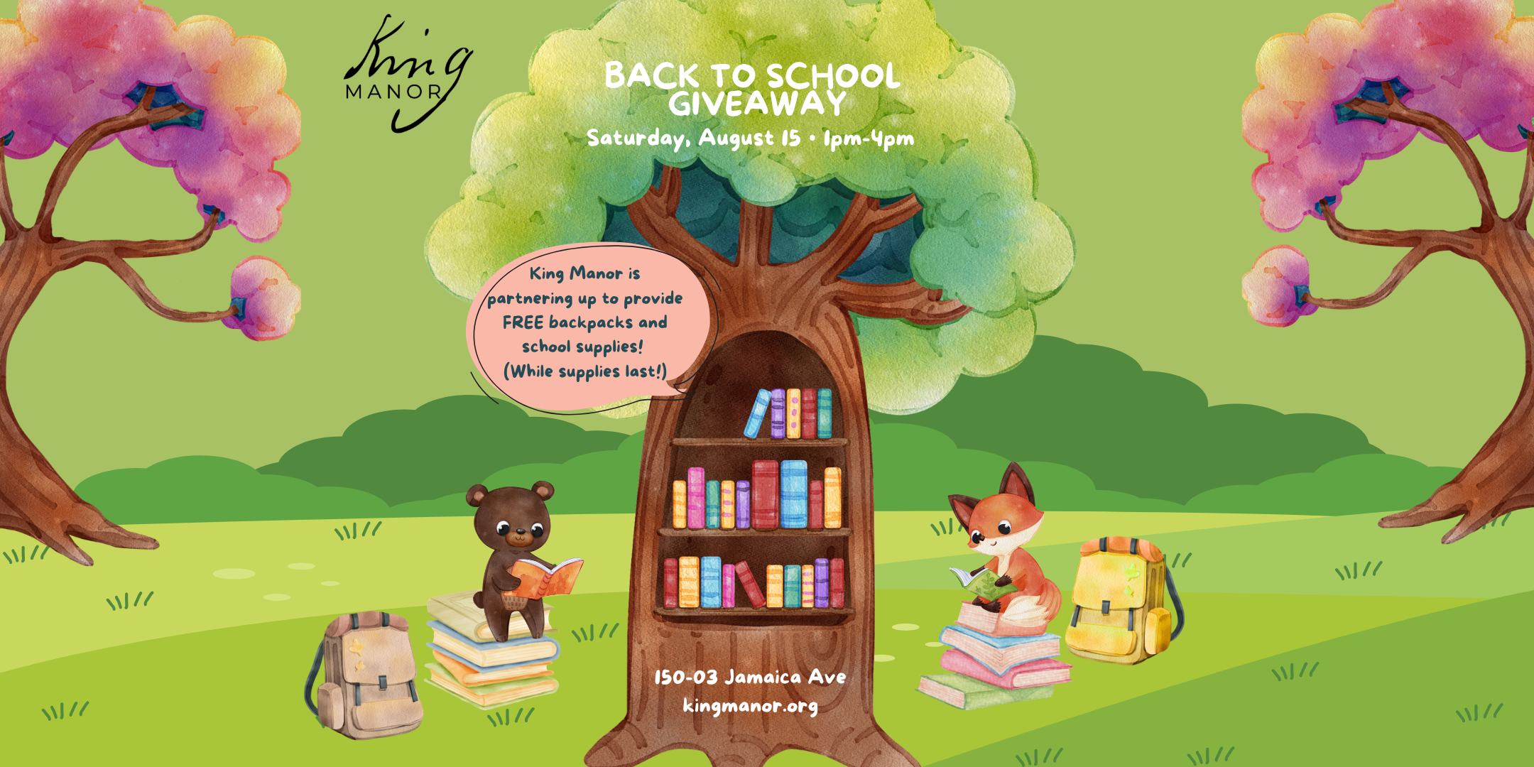 Annual Back to School Giveaway