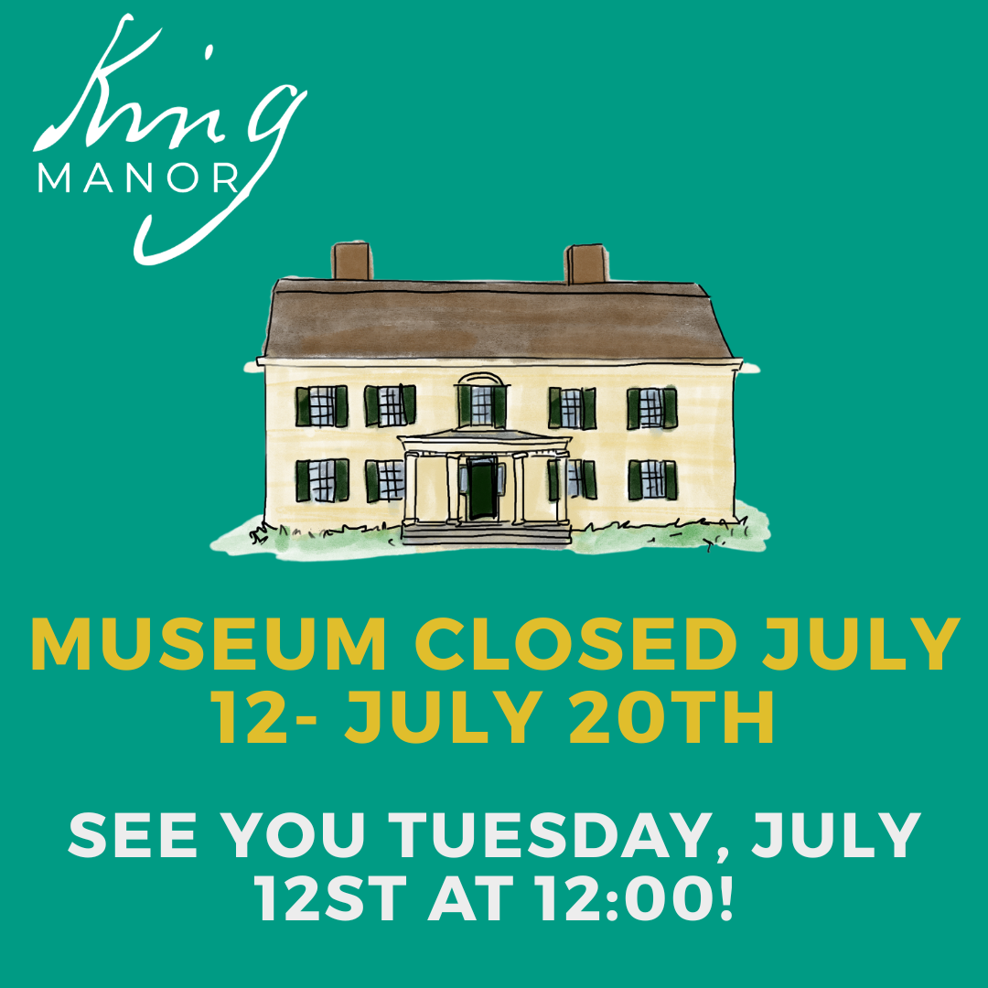 Museum Closed for Summer Break