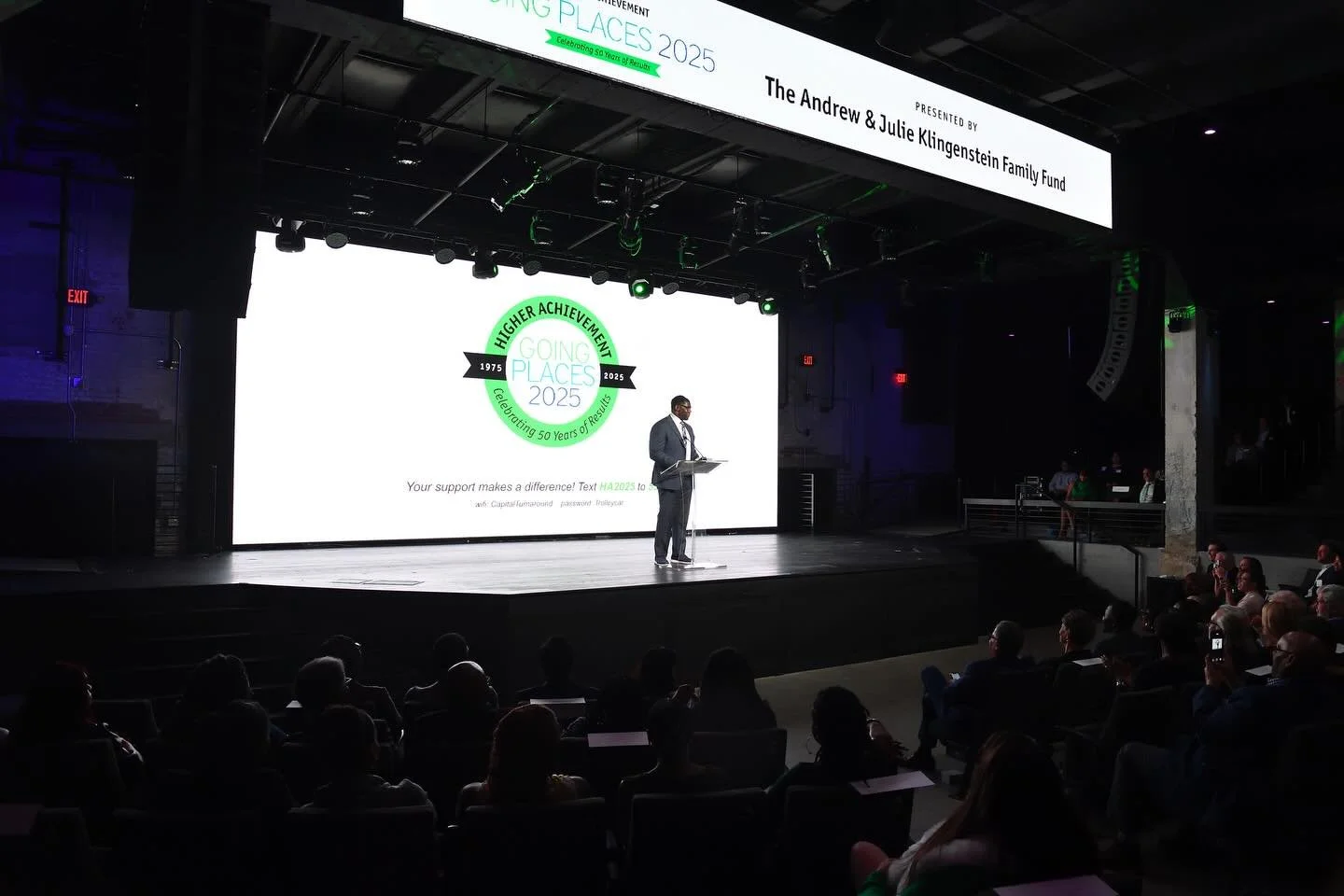 Catching up on a few final event highlights &mdash; and easing out of a brief pause in posting.

One more from 2025 before we step into 2026.

Last year marked the 50th Anniversary of Higher Achievement, and we had the opportunity to elevate their si