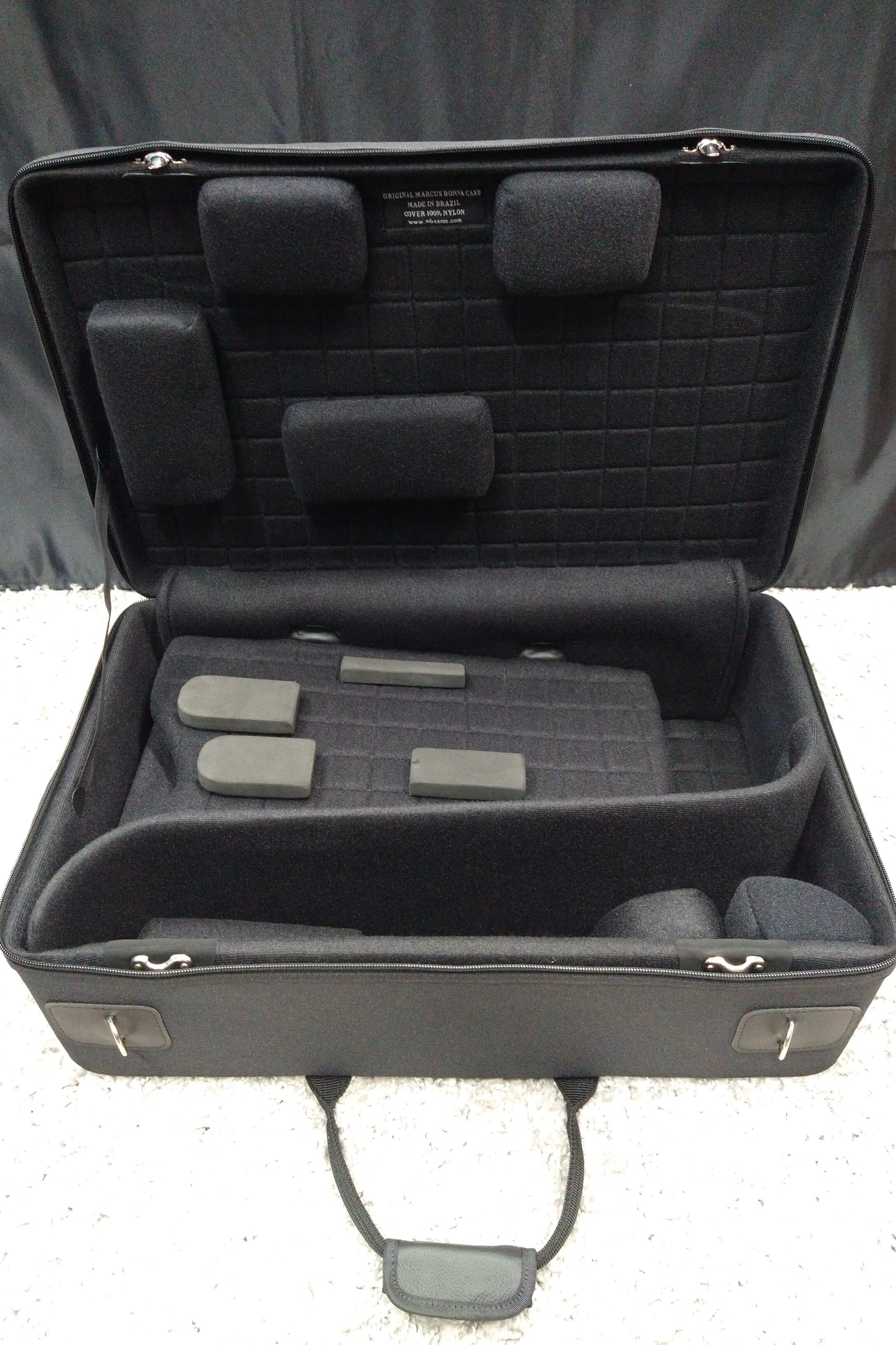 Marcus Bonna Flight Case for 2 Trumpets (includes zipper flange for