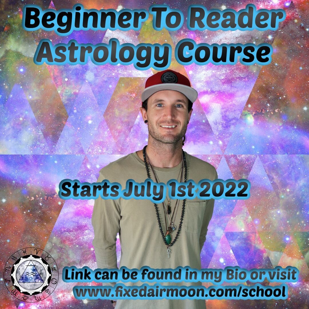 Launching my first course July 1st, Beginner To Reader. 

I am excited to share this with you, and I kept it very affordable at $100 for 6 classes that will be about 3 hours long each.

This will begin with a great refresher on the basics of Astrolog