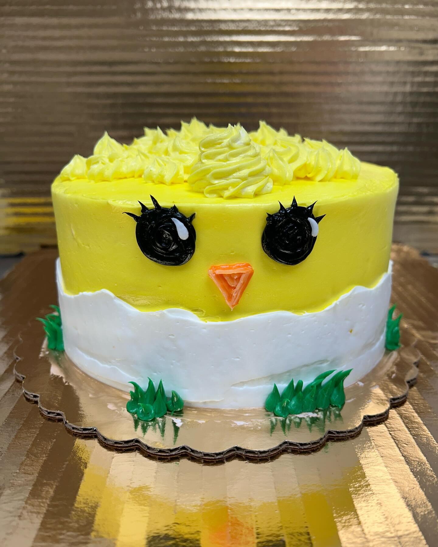 Easter cake in store all weekend! Stop by and pick up your favorite 😍