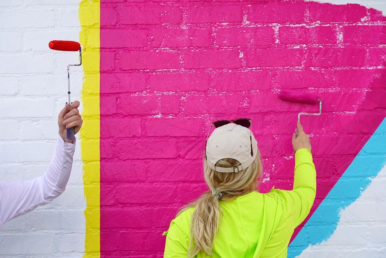 working through all the gorgeous photos and video that @sad_psychics took of &ldquo;the heart wall&rdquo; in Eagle Rock. More to come soon!