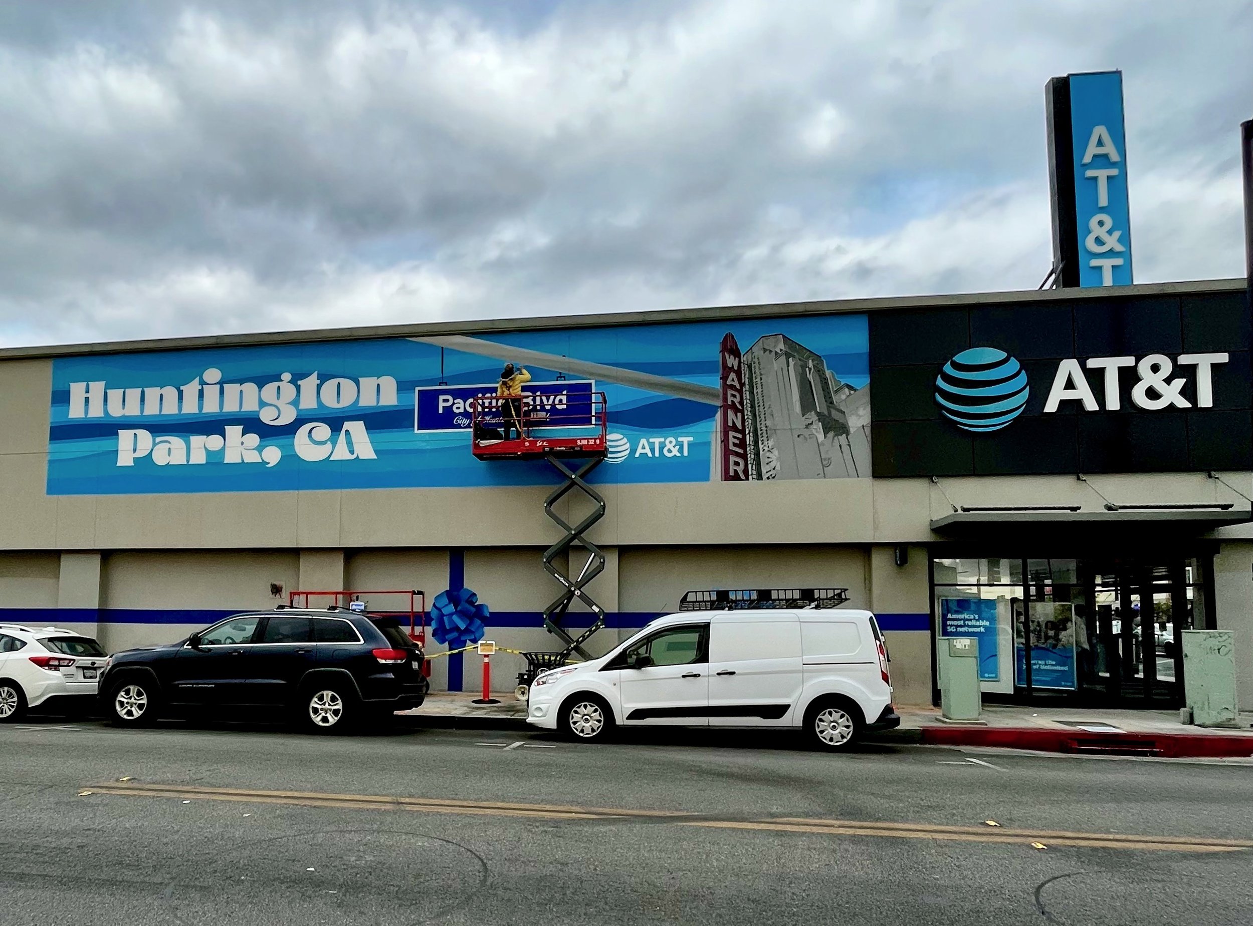 AT&T Huntington Park Mural