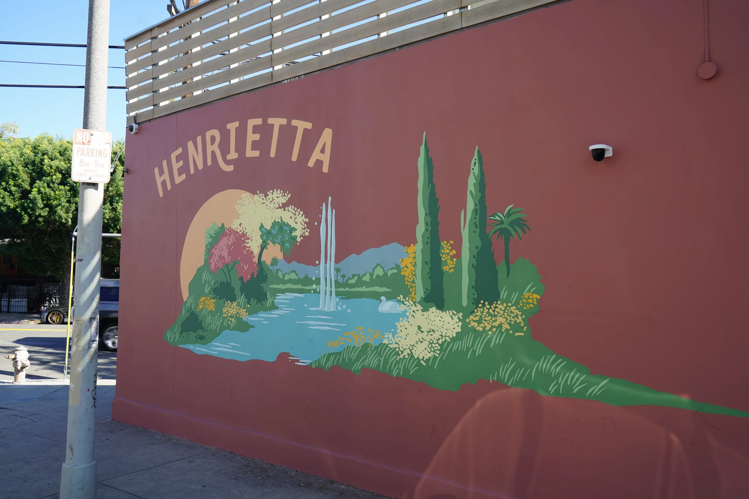 Henrietta Echo Park — Illustration & Mural 