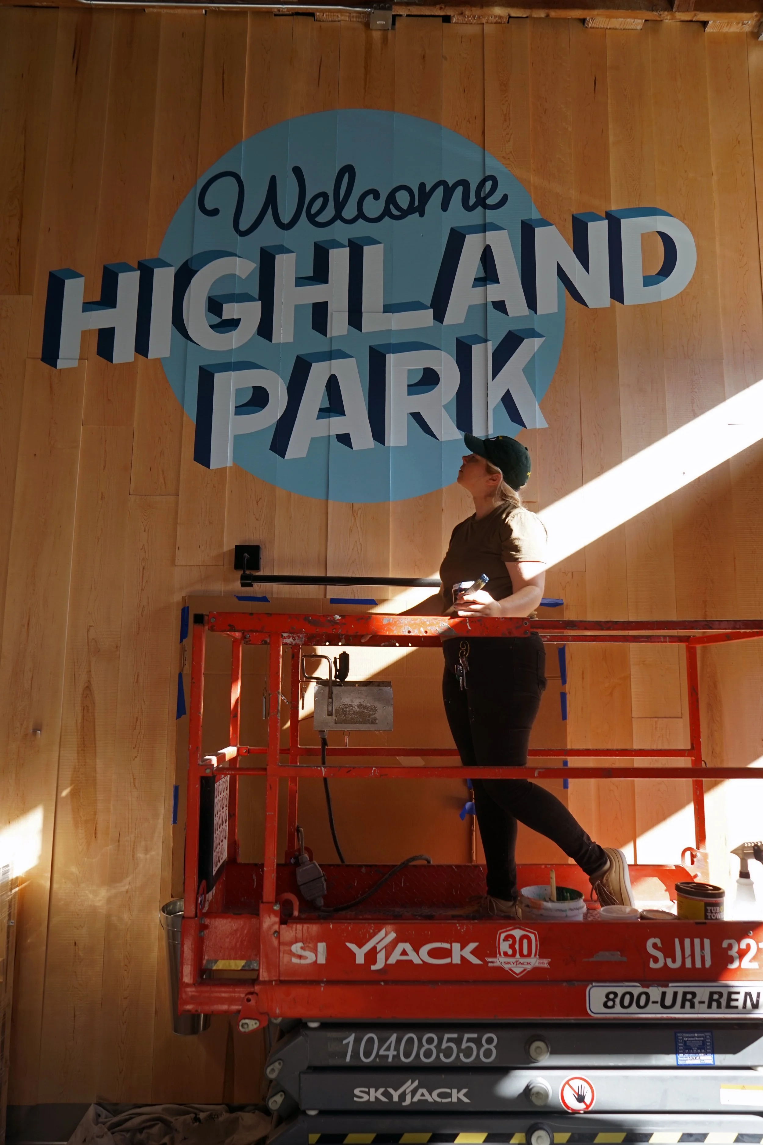  Mendocino Farms Highland Park — Restaurant Mural