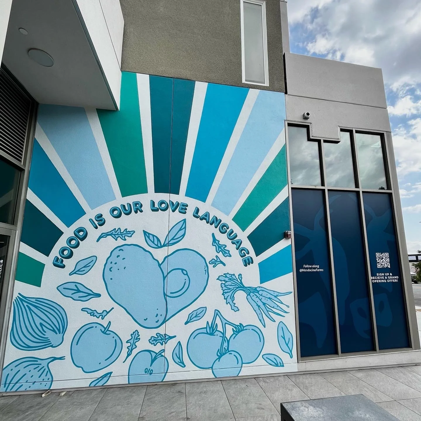 Mendocino Farms I Los Feliz I Mural 