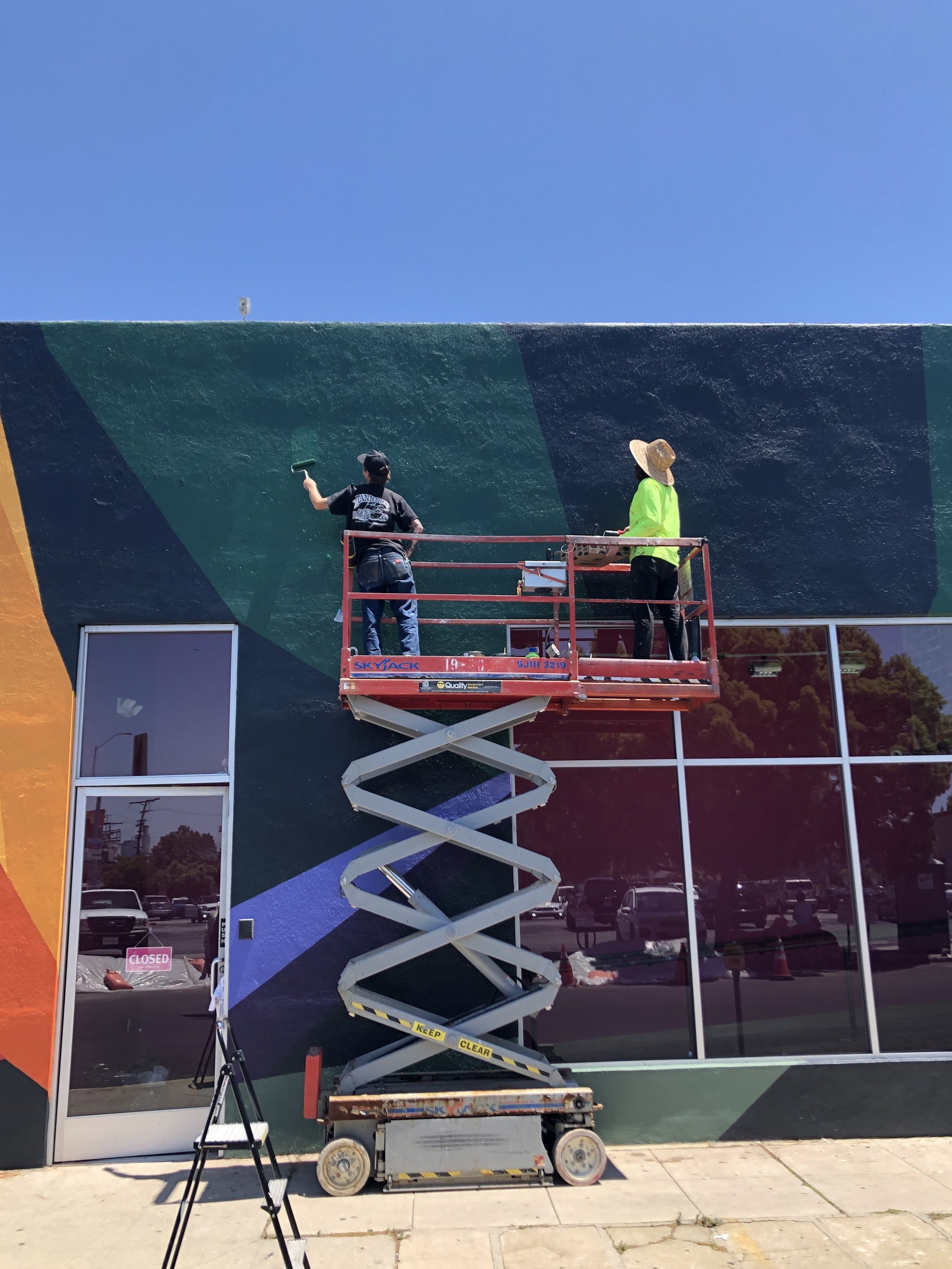 Growcery Mural