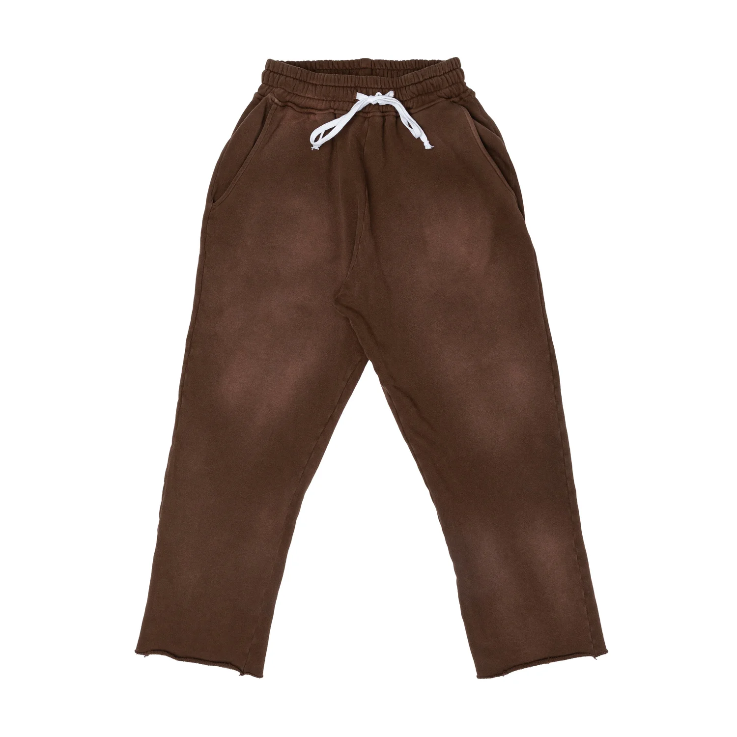 MOOJI CROP SWEATS / AGED BROWN — MOOJIMOOJI