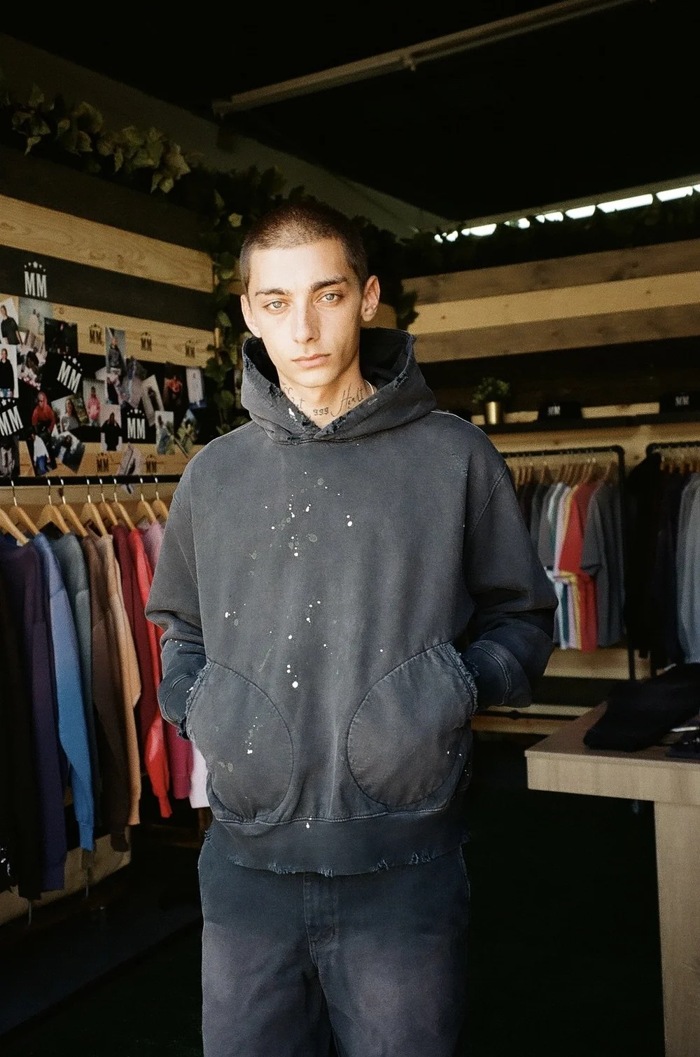 CLASSIC HOODIE 1930 IN STREET BLACK — MOOJIMOOJI