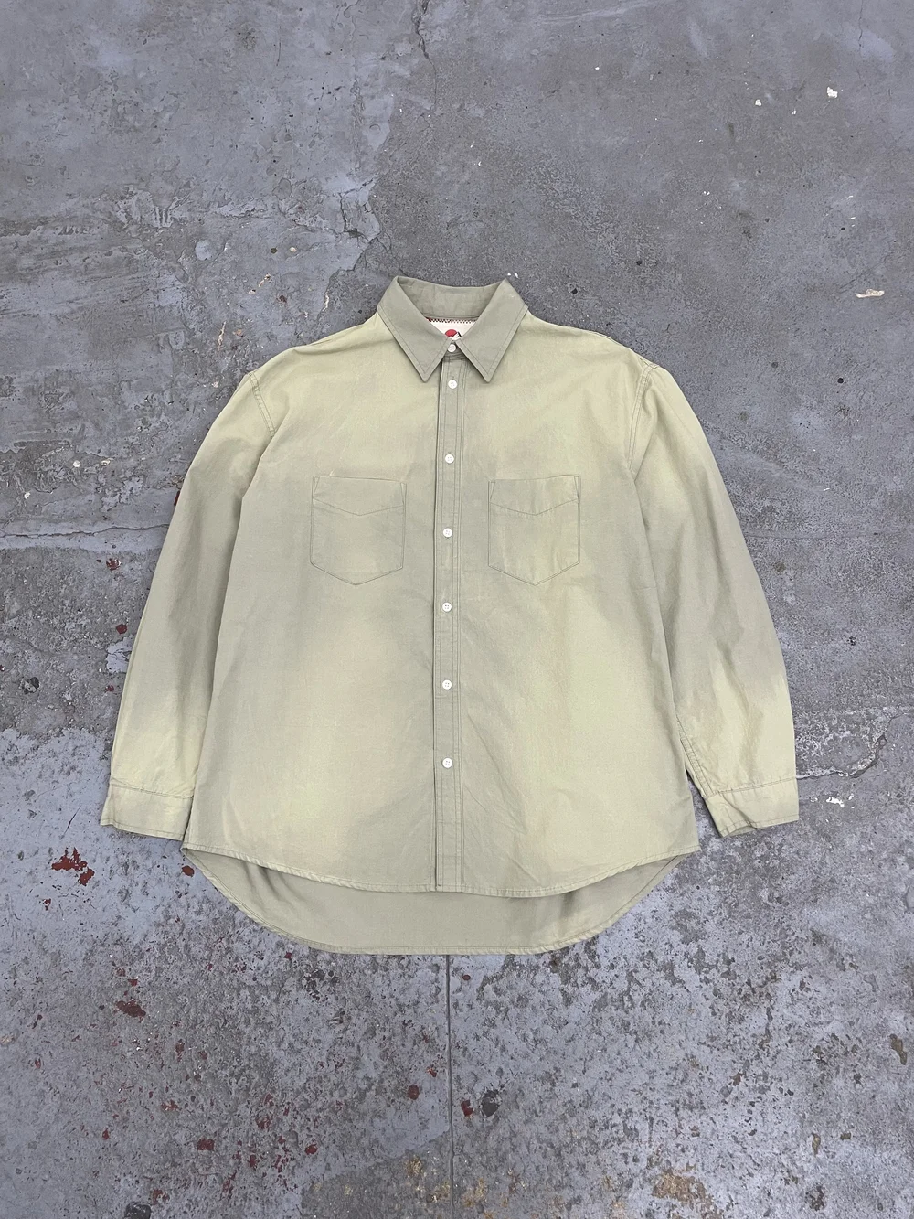slim fit dress slacks The Classic Shirt in Linen main image 1