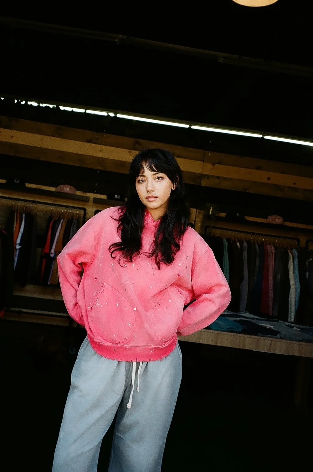 m*.様 【Special】50s vintage hoodie fade na CLASSIC HOODIE 1930 IN STREET RED — MOOJIMOOJI