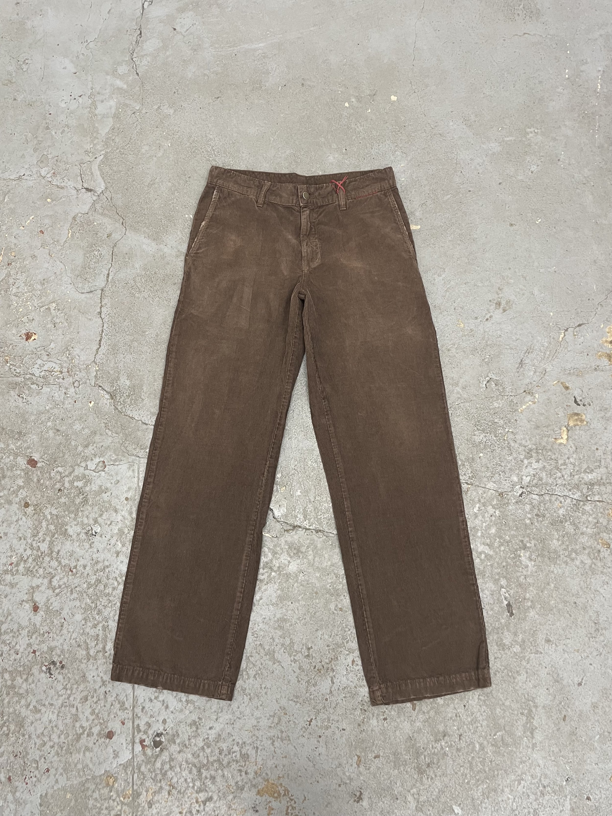 Drôle de Monsieur Le Pantalon Charpentier Corduroy Pants - Khaki