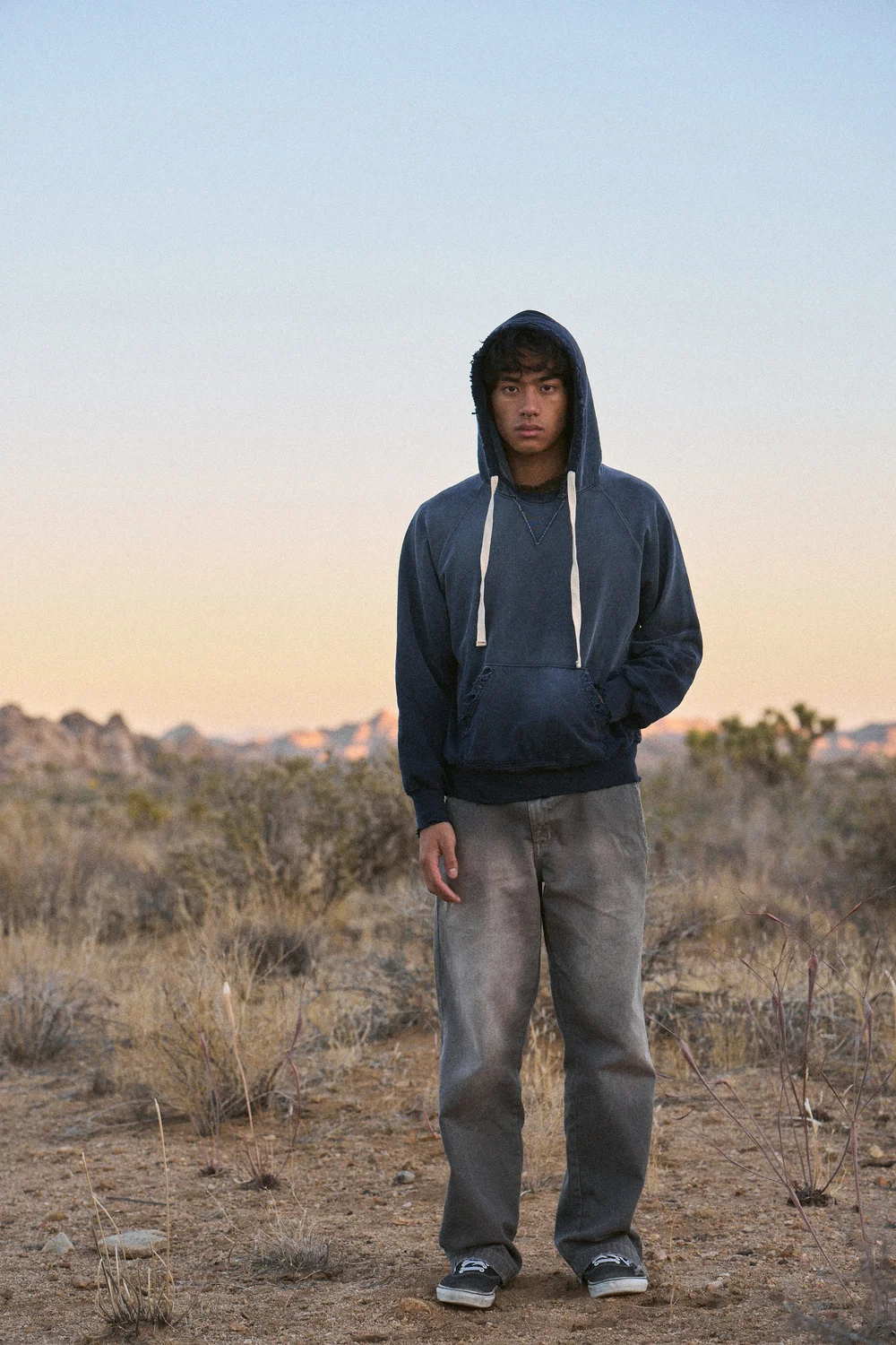 EVERYDAY HOODIE AGED NAVY — MOOJIMOOJI