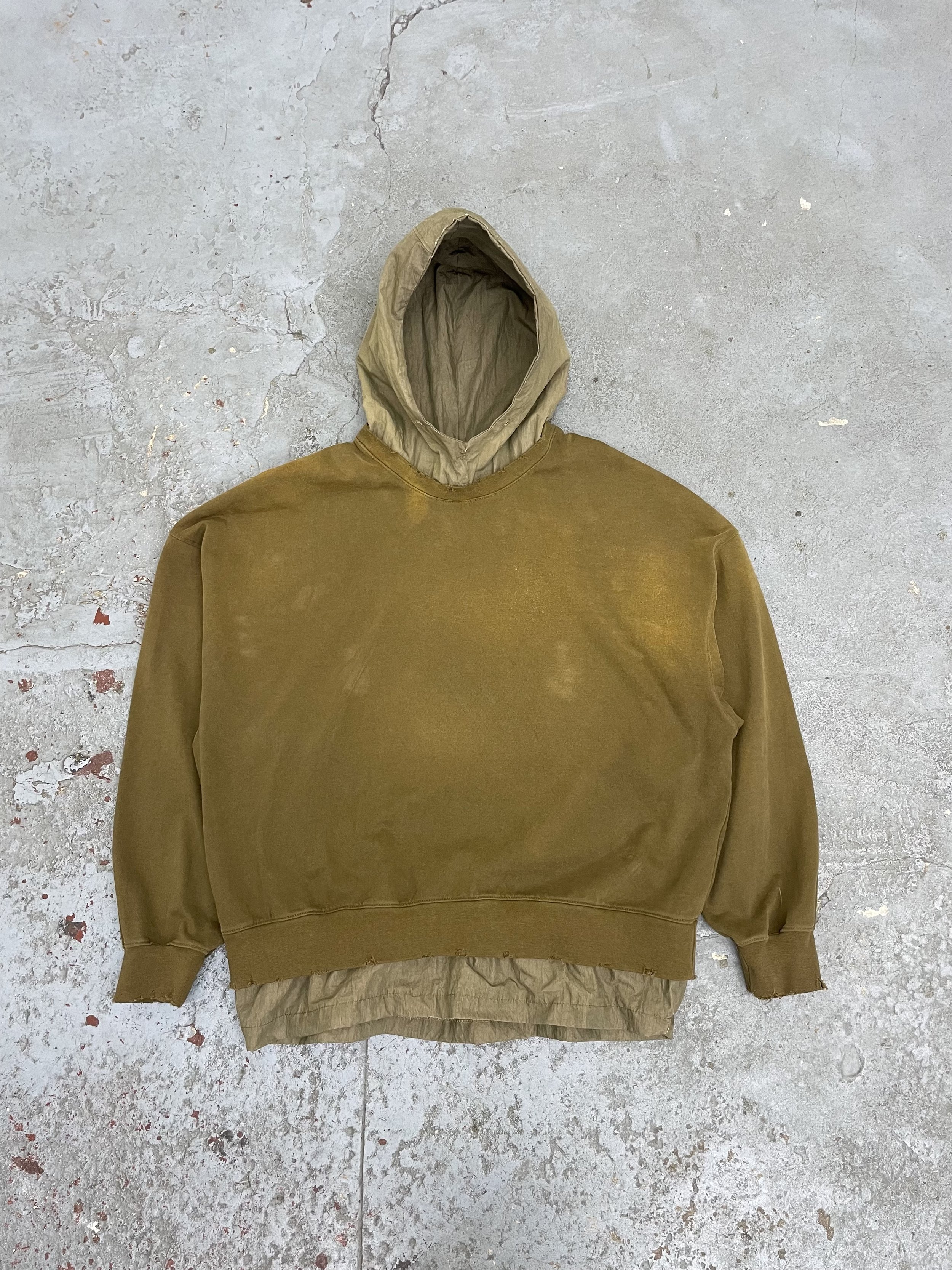 MM SUR+ LAYERED HOODIE AGED MG