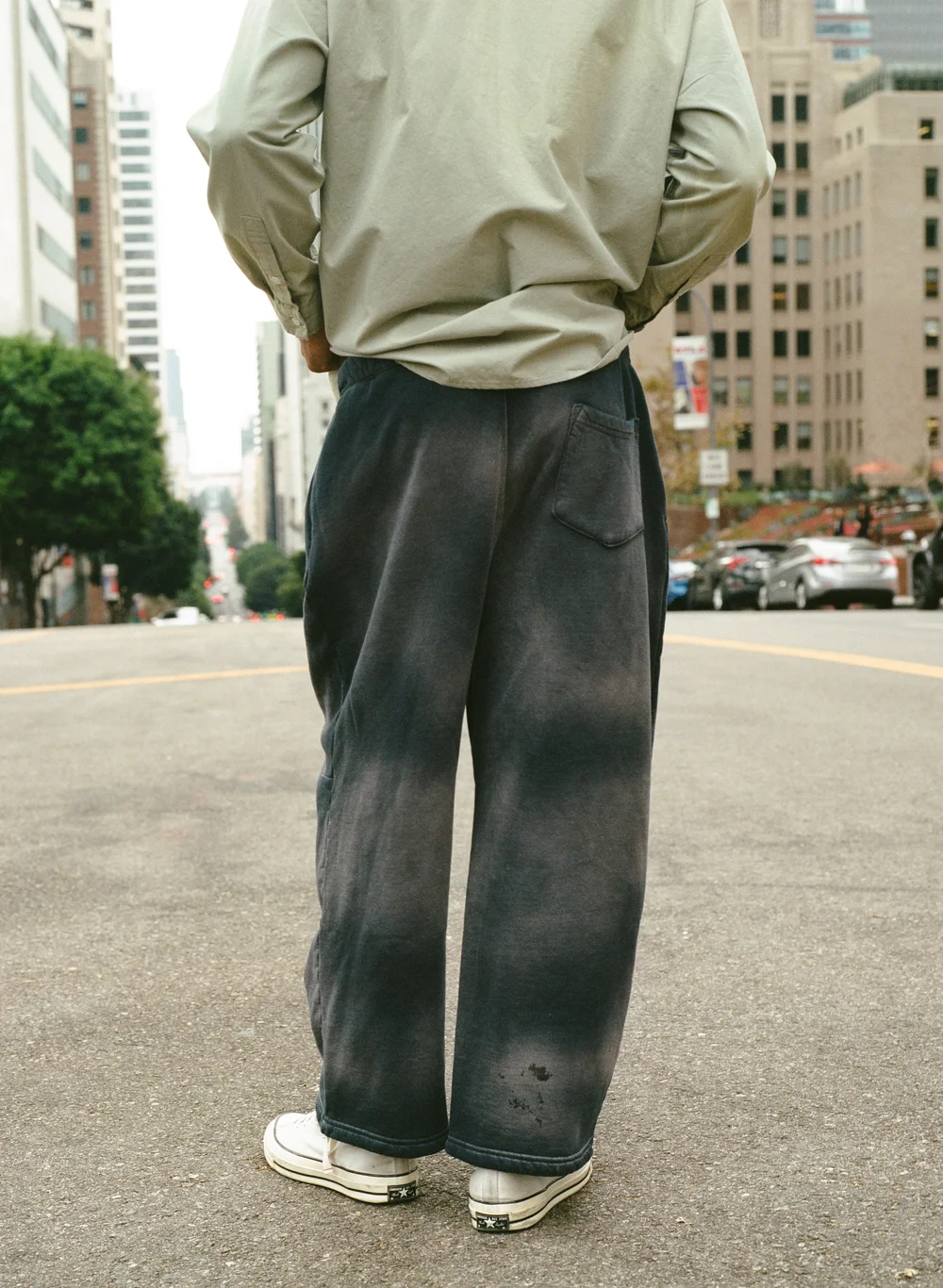 パンツ MOOJI MOOJI US Sweat Pants Aged Black MOOJI SWEATS 02 / AGED BLACK — MOOJIMOOJI