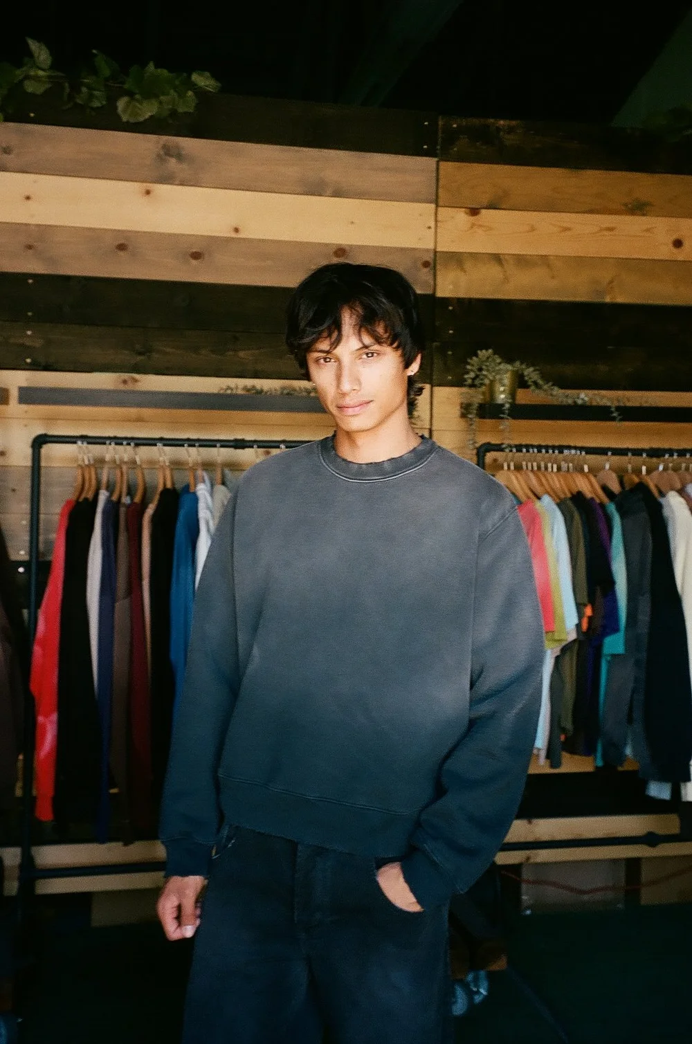 CLASSIC CREW 02 / AGED BLACK — MOOJIMOOJI