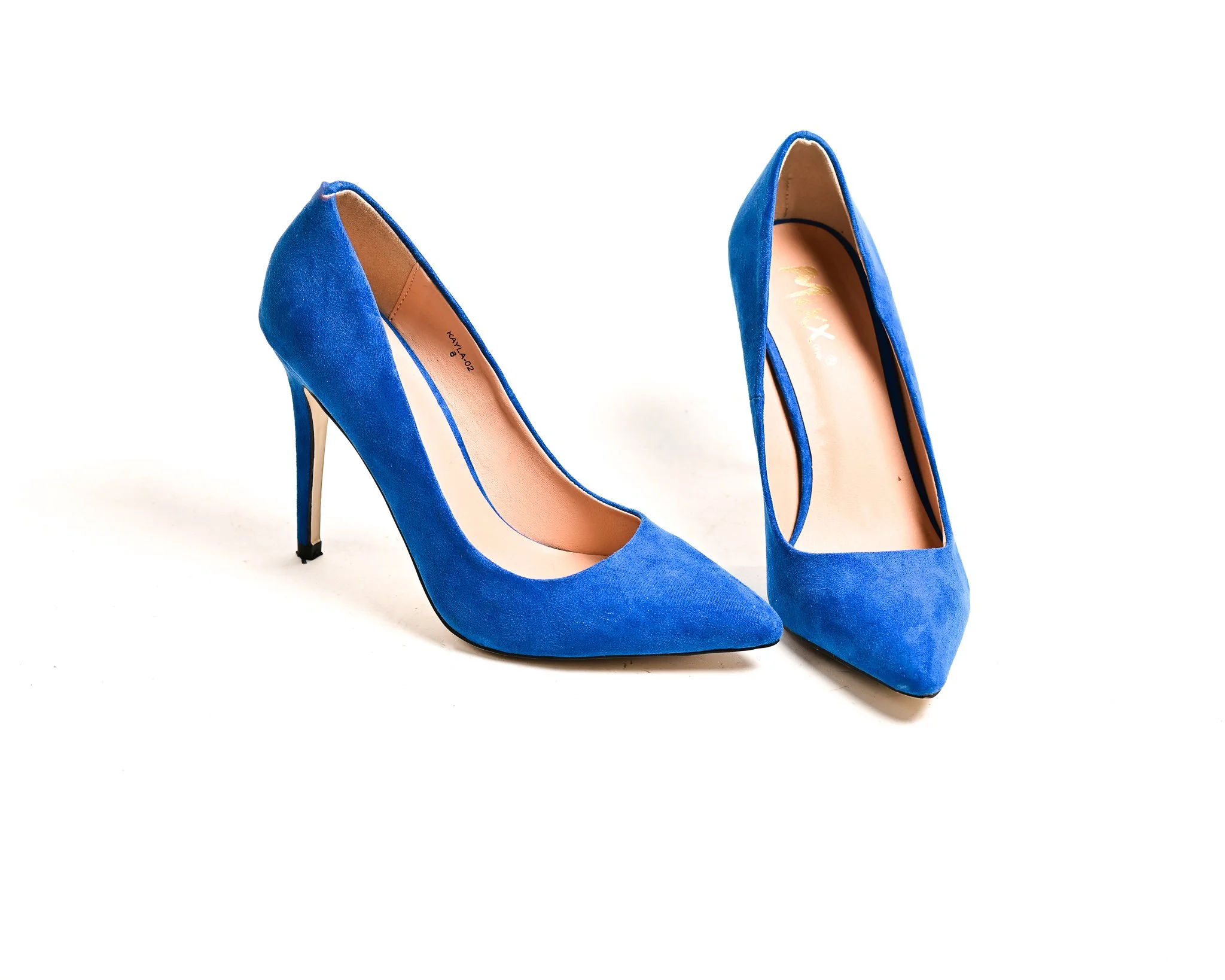 Mixx Shuz Blue Heels