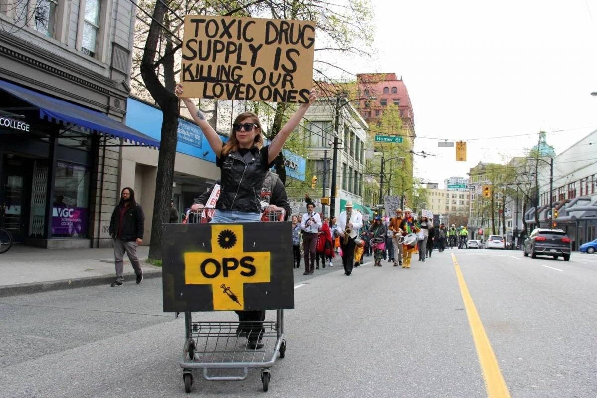 Regulate supply or deaths will continue, hundreds cry in Vancouver's annual march to end the overdose crisis.