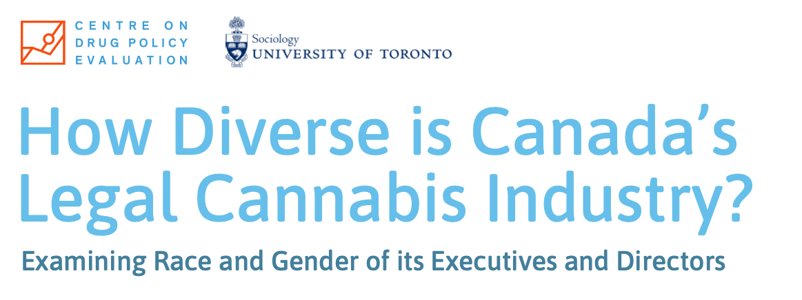 How Diverse is Canada’s Legal Cannabis Industry? Examining Race and Gender of its Executives and Directors
