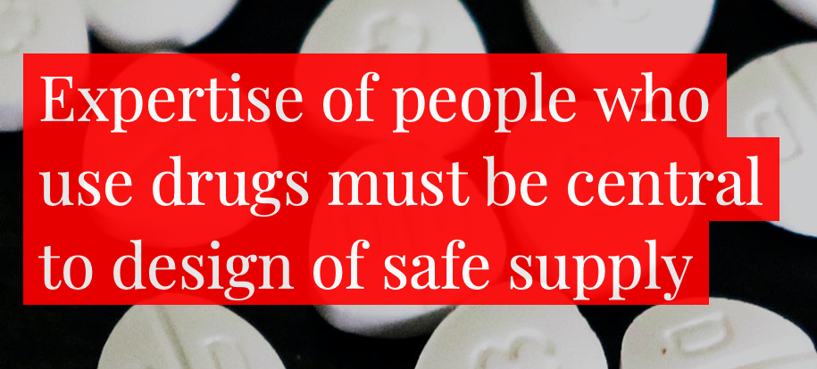 If people who use drugs are not meaningfully involved, the quality of the research and its impact on policy and service delivery is likely to suffer.