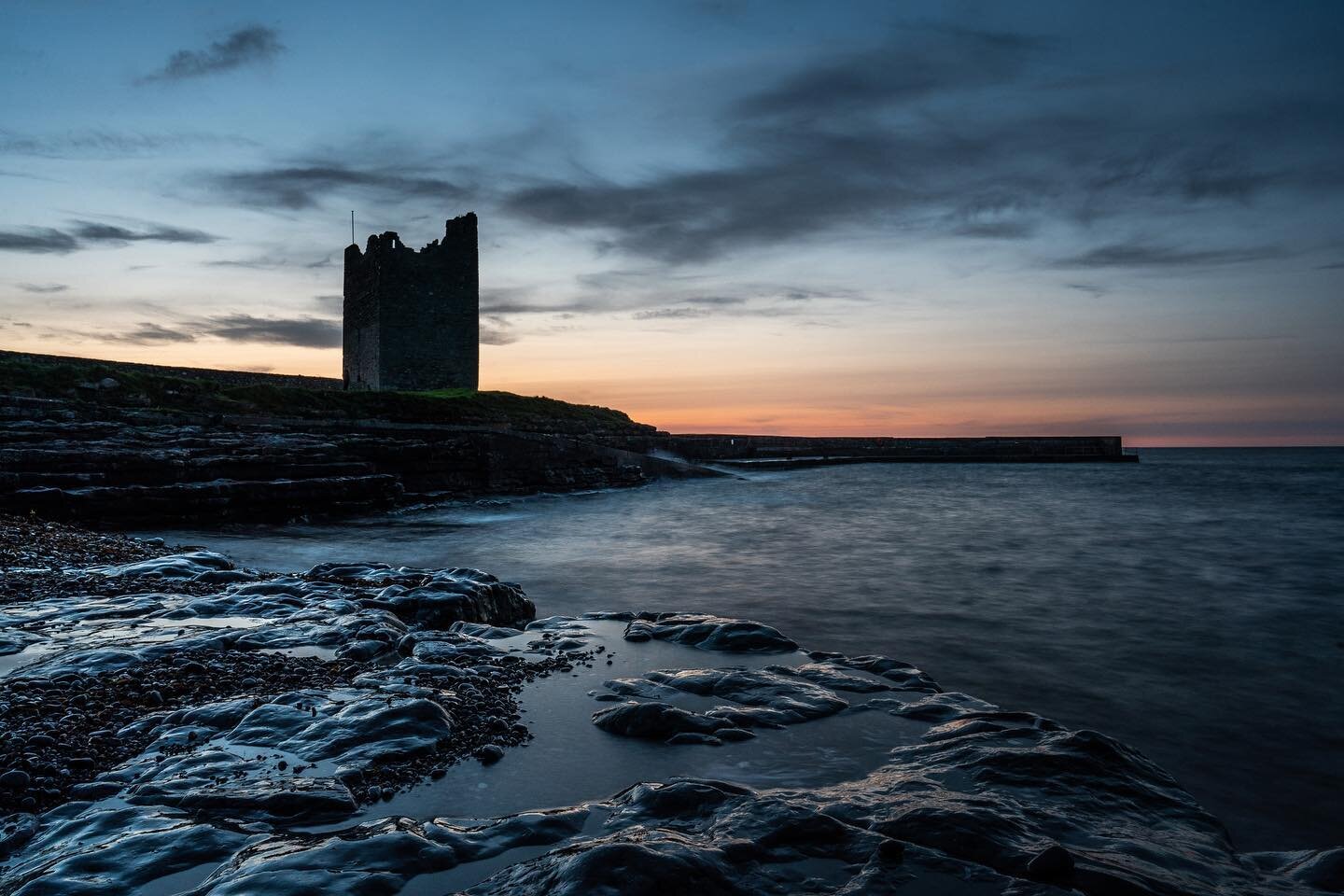 Easkey castle ❤️ available on my print store from next week #Easkey #easkeycastle #irishlandscape #landscapephotography #inspire_ireland #inspireland #inspireland_