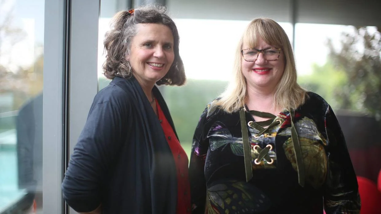 Us Two: Intuitive healer Barbara Gabler and the Telecom chief executive Theresa Gattung